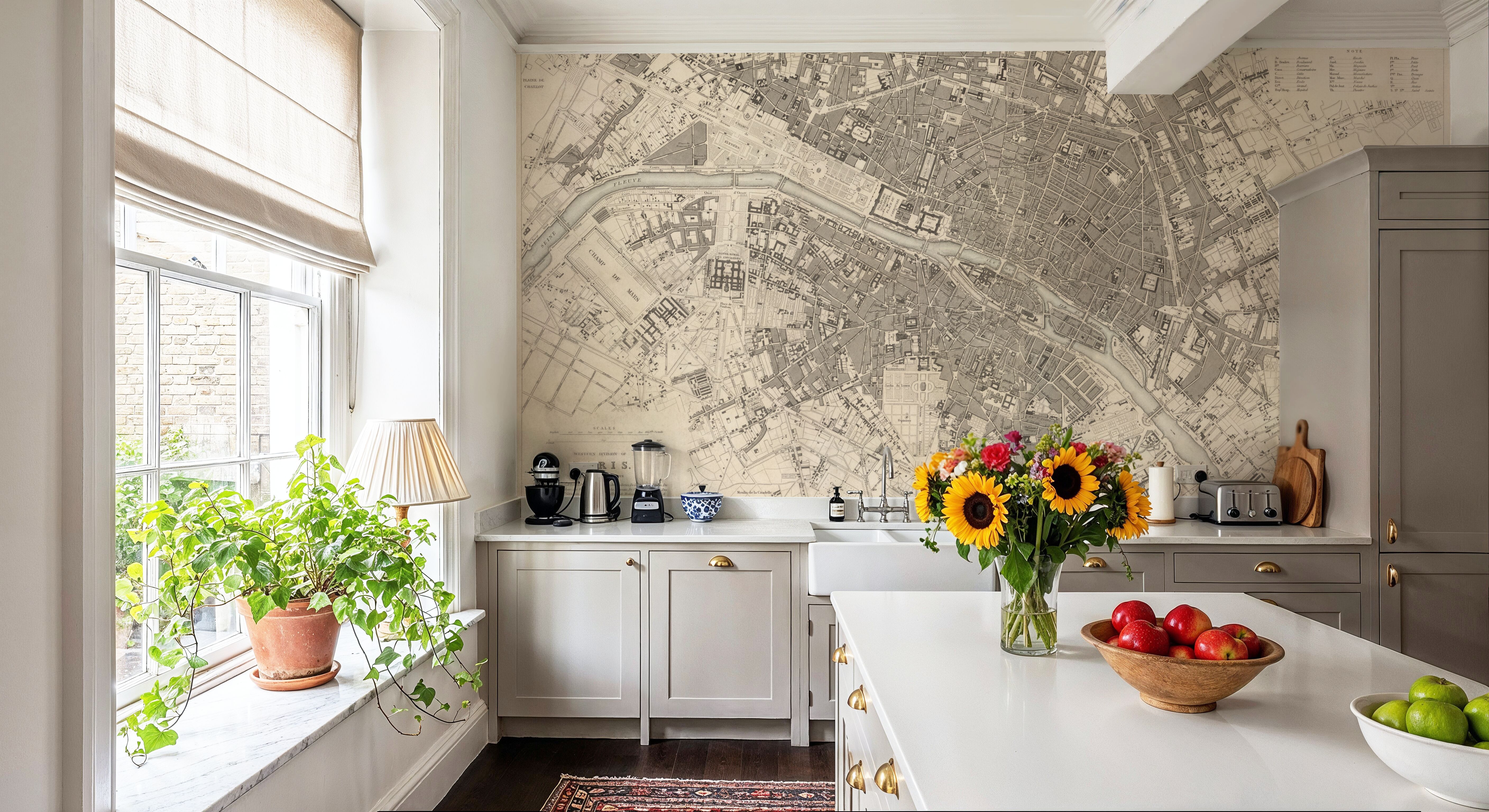 Paris 1834, Wallpaper