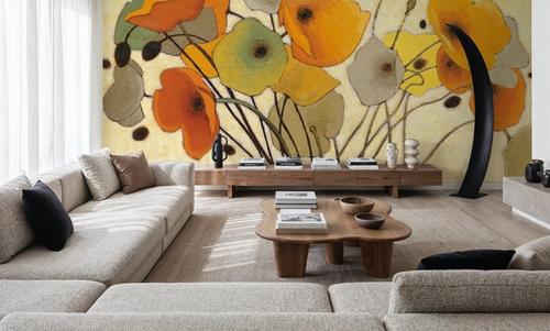 Pumpkin Poppies I