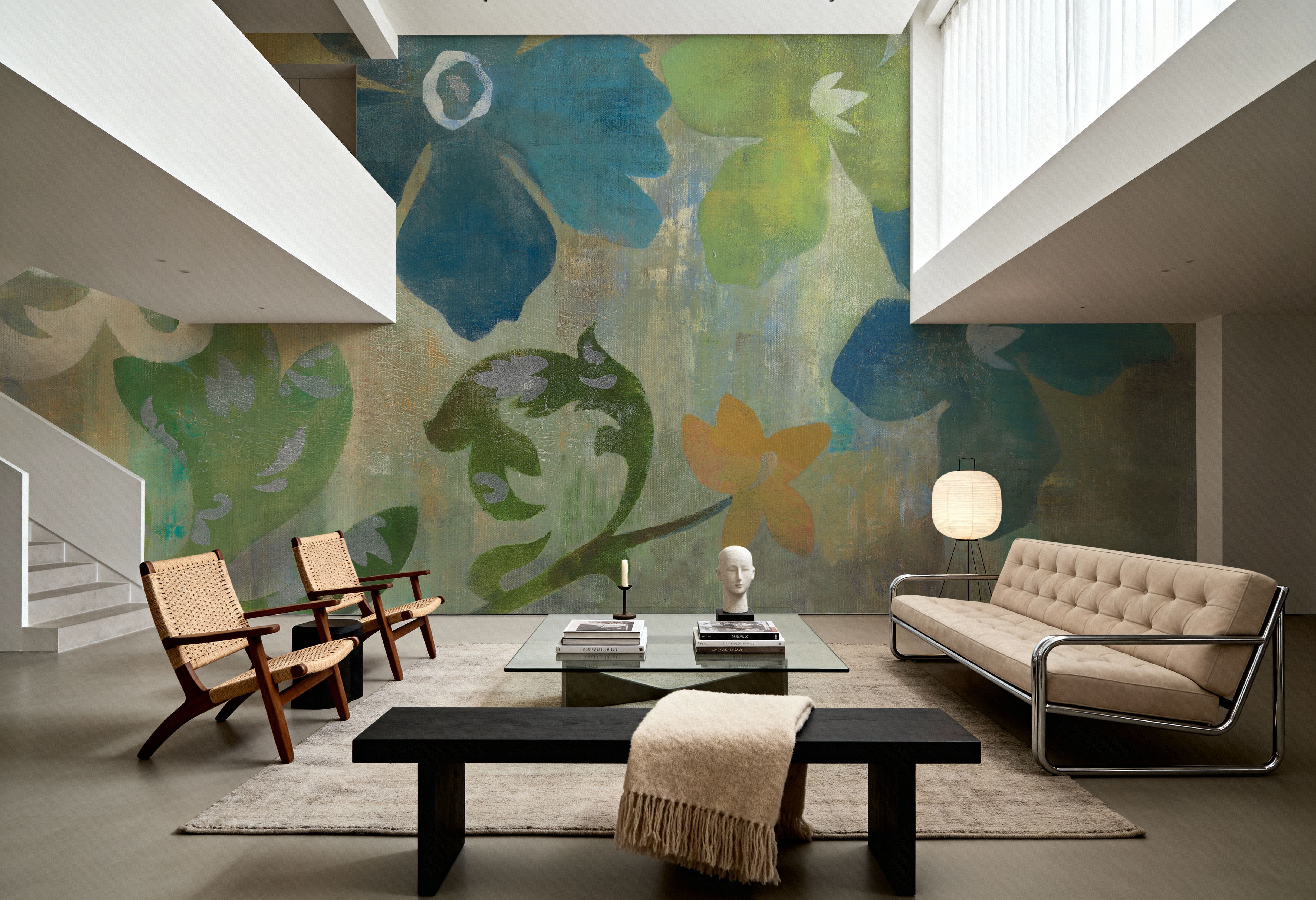 Spring Lake Panel II, Wallpaper