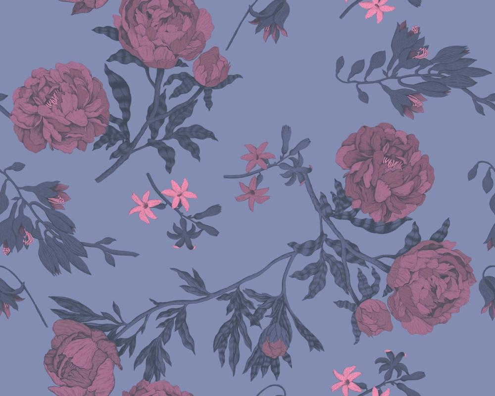 Peony Passion, Purple