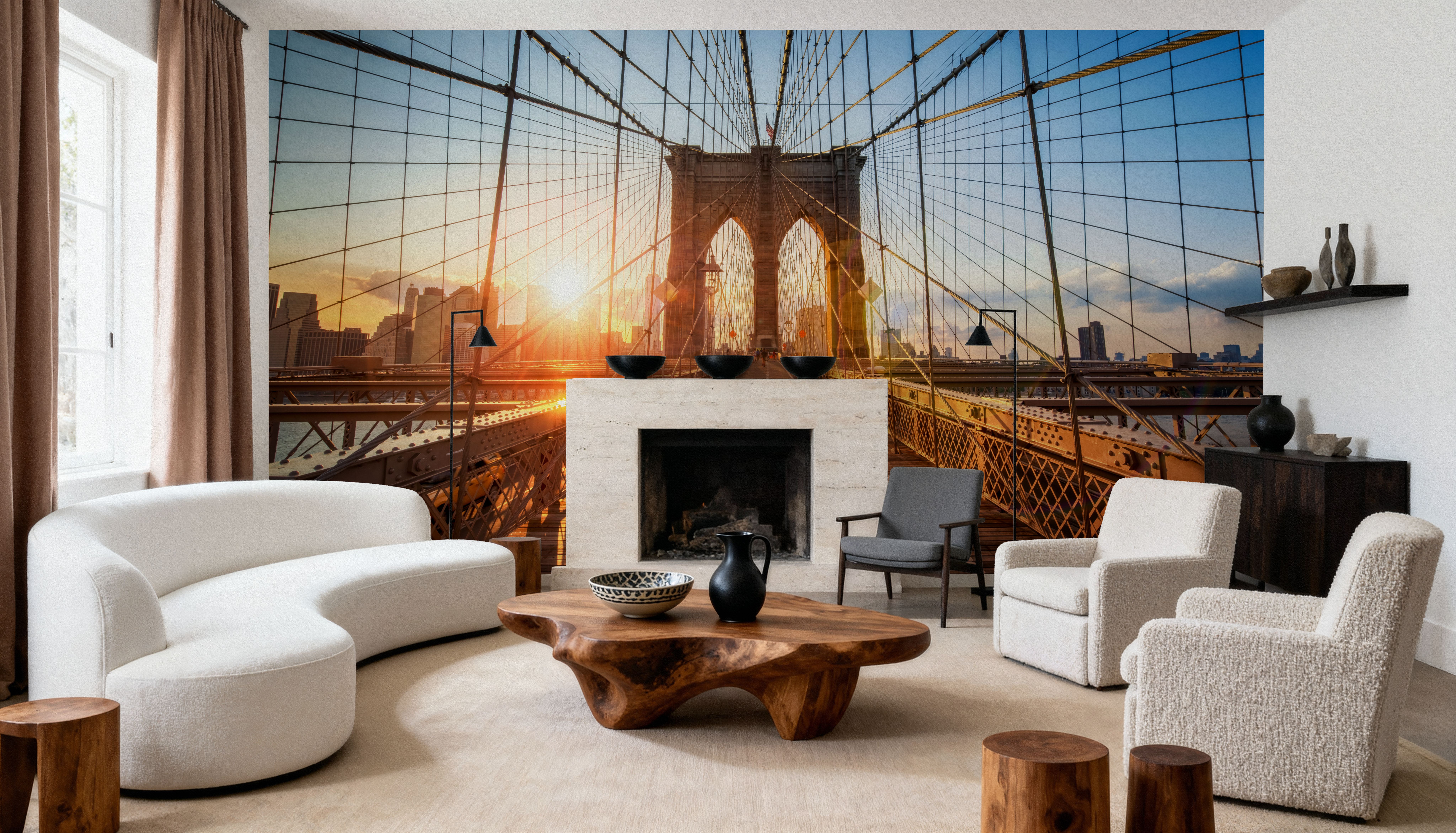 Brooklyn Bridge Sunset