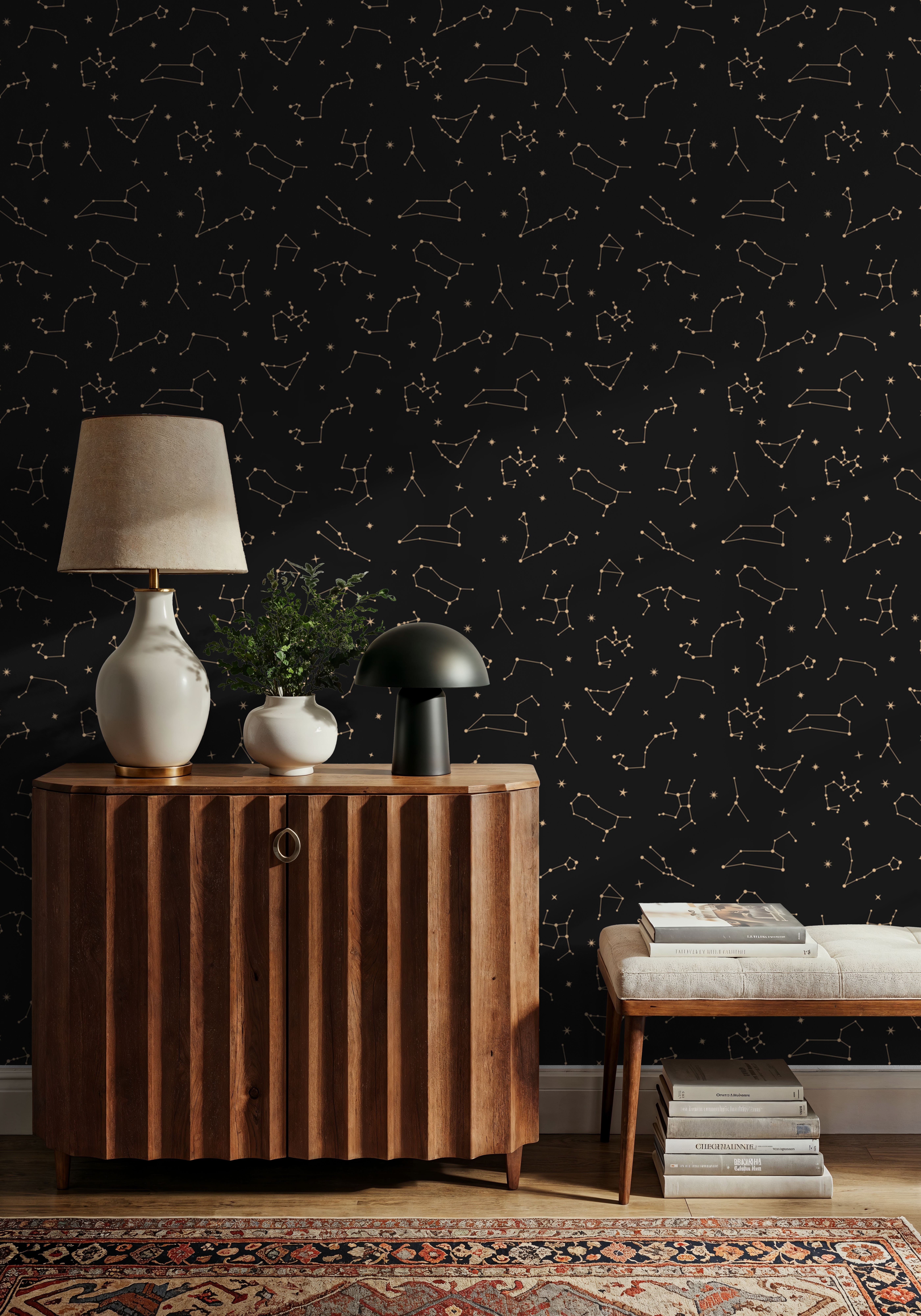 Stars And Signs Black