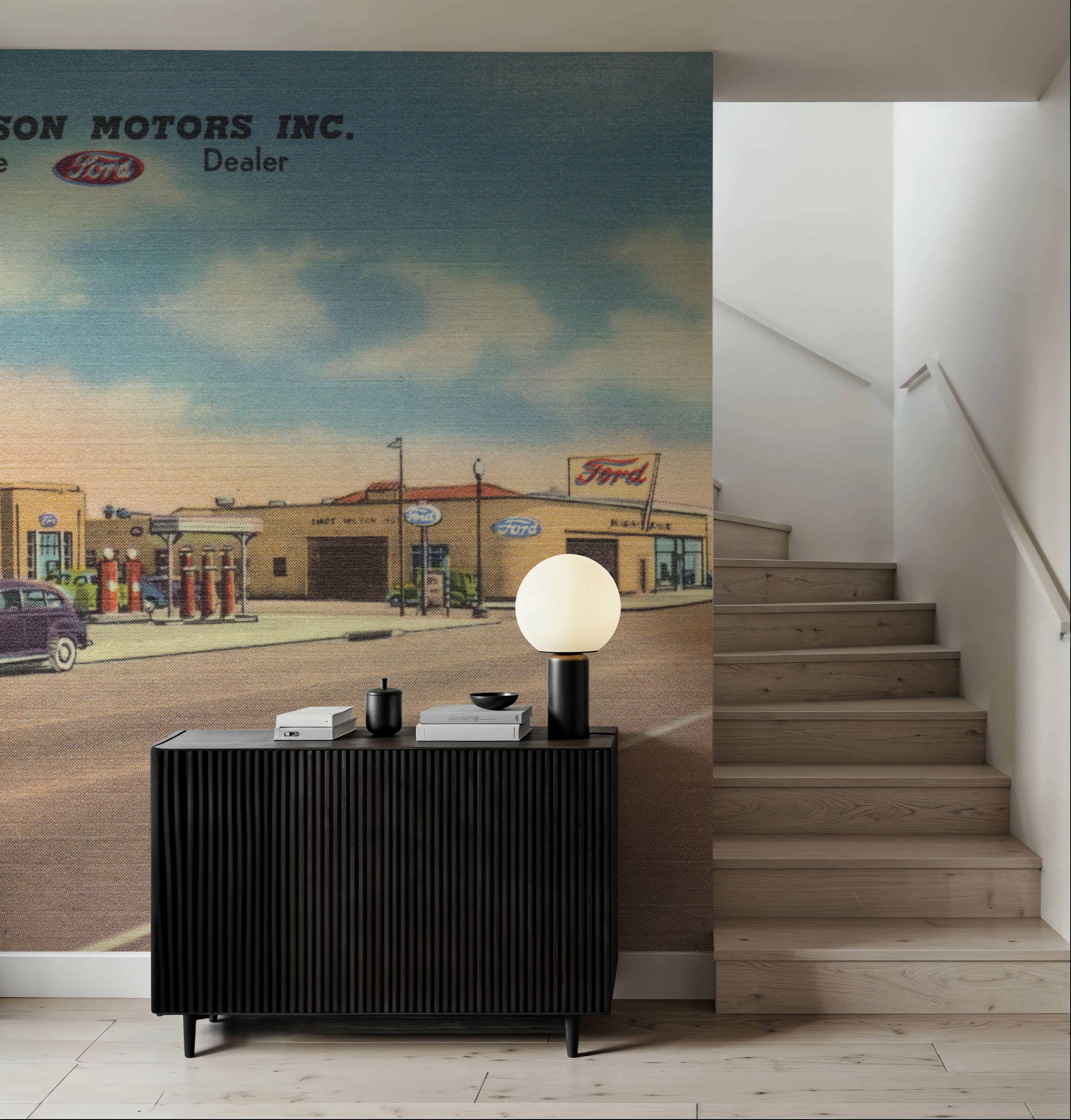 Greetings from the Dealership - Screenprint Postcard