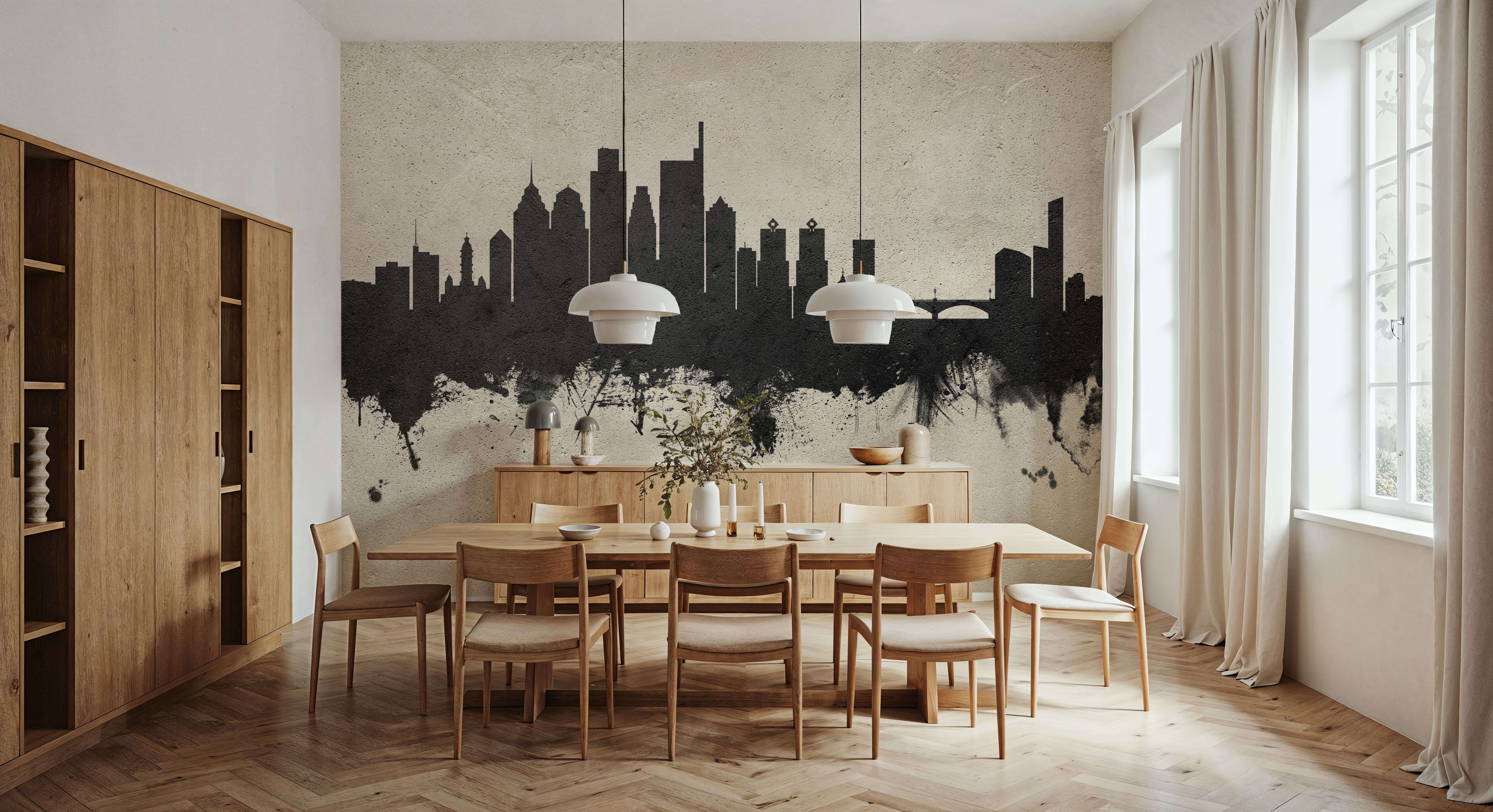 Philadelphia Skyline Concrete