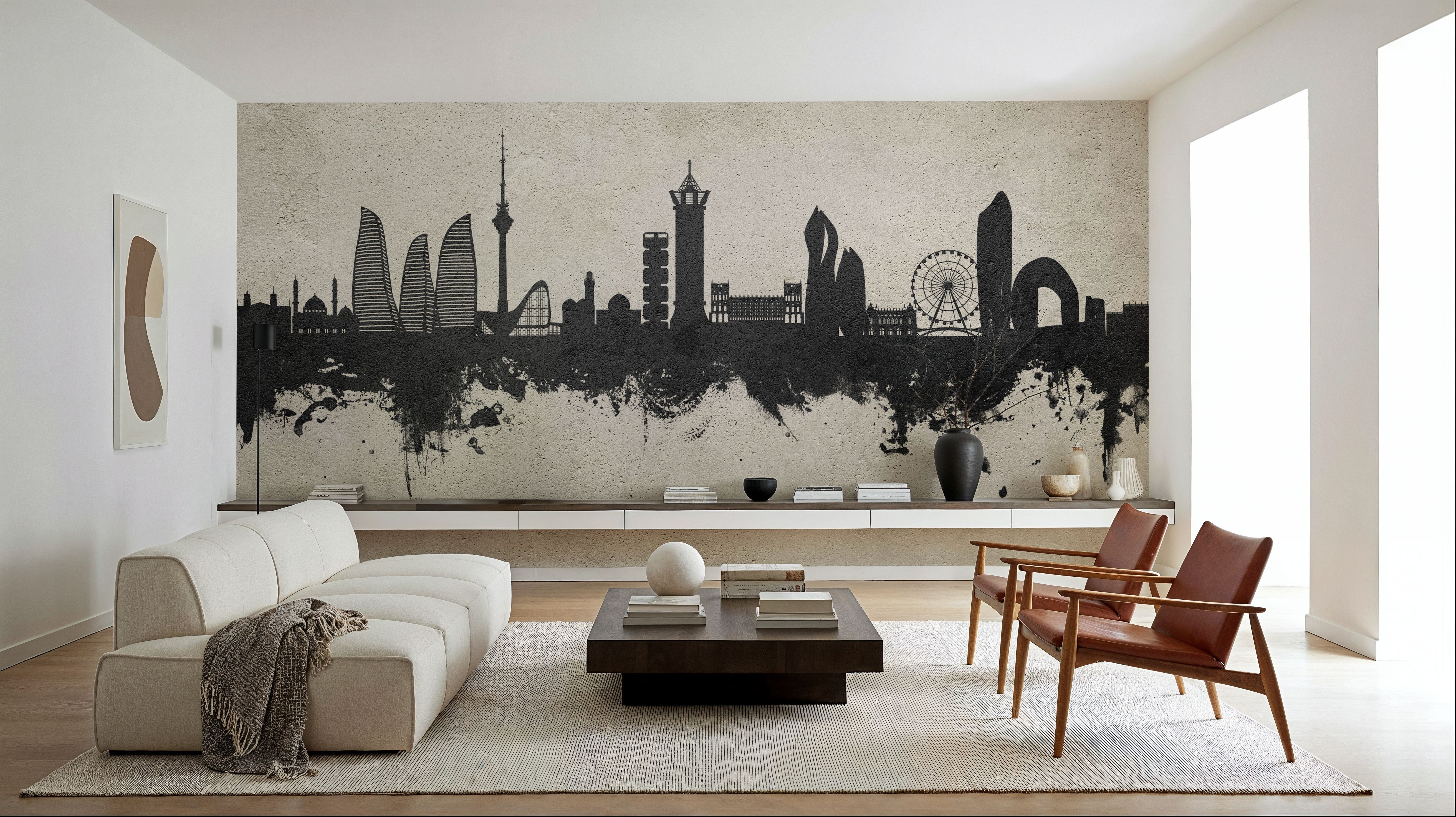 Baku Skyline Concrete