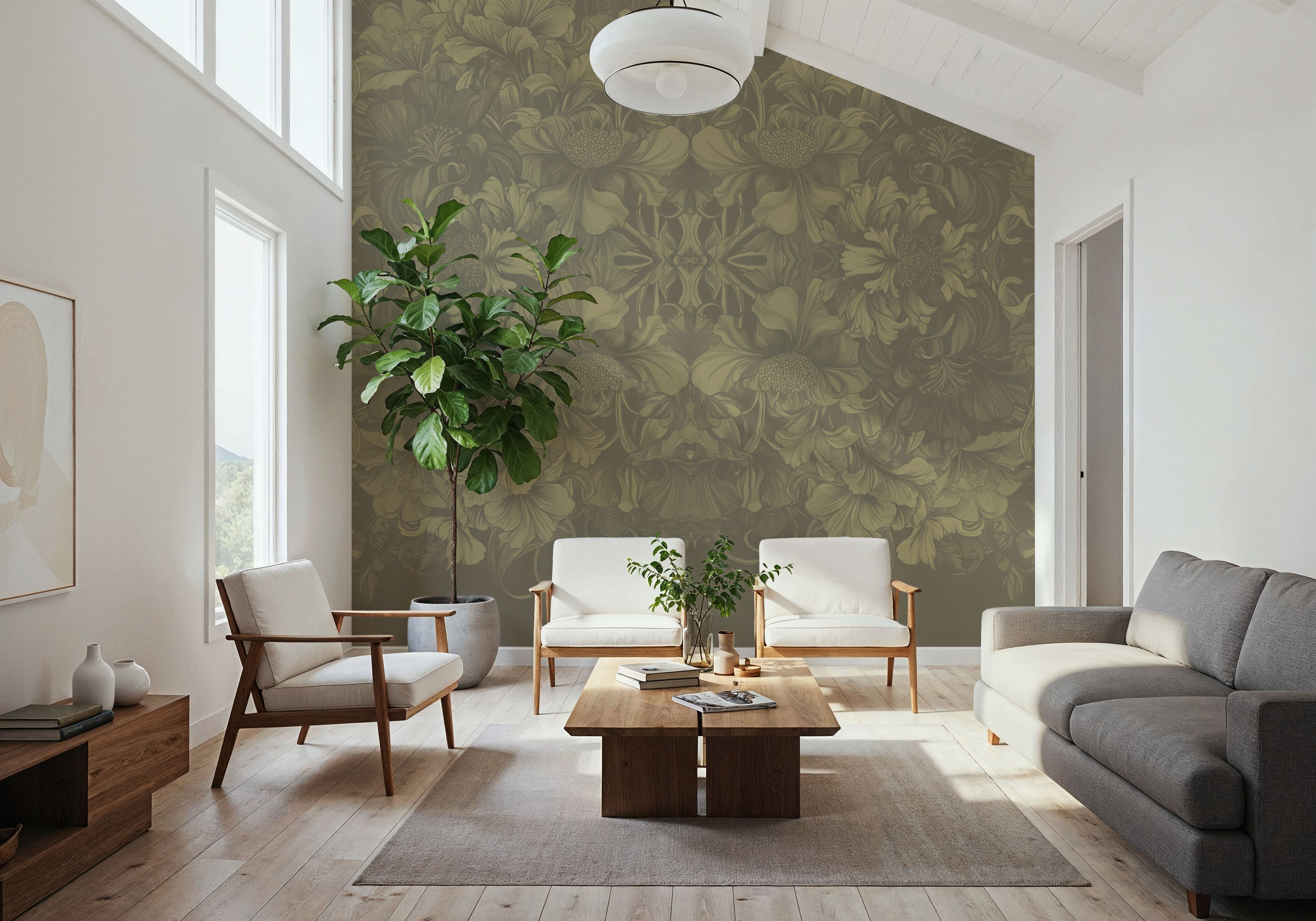 Scandi Flower Ceiling I