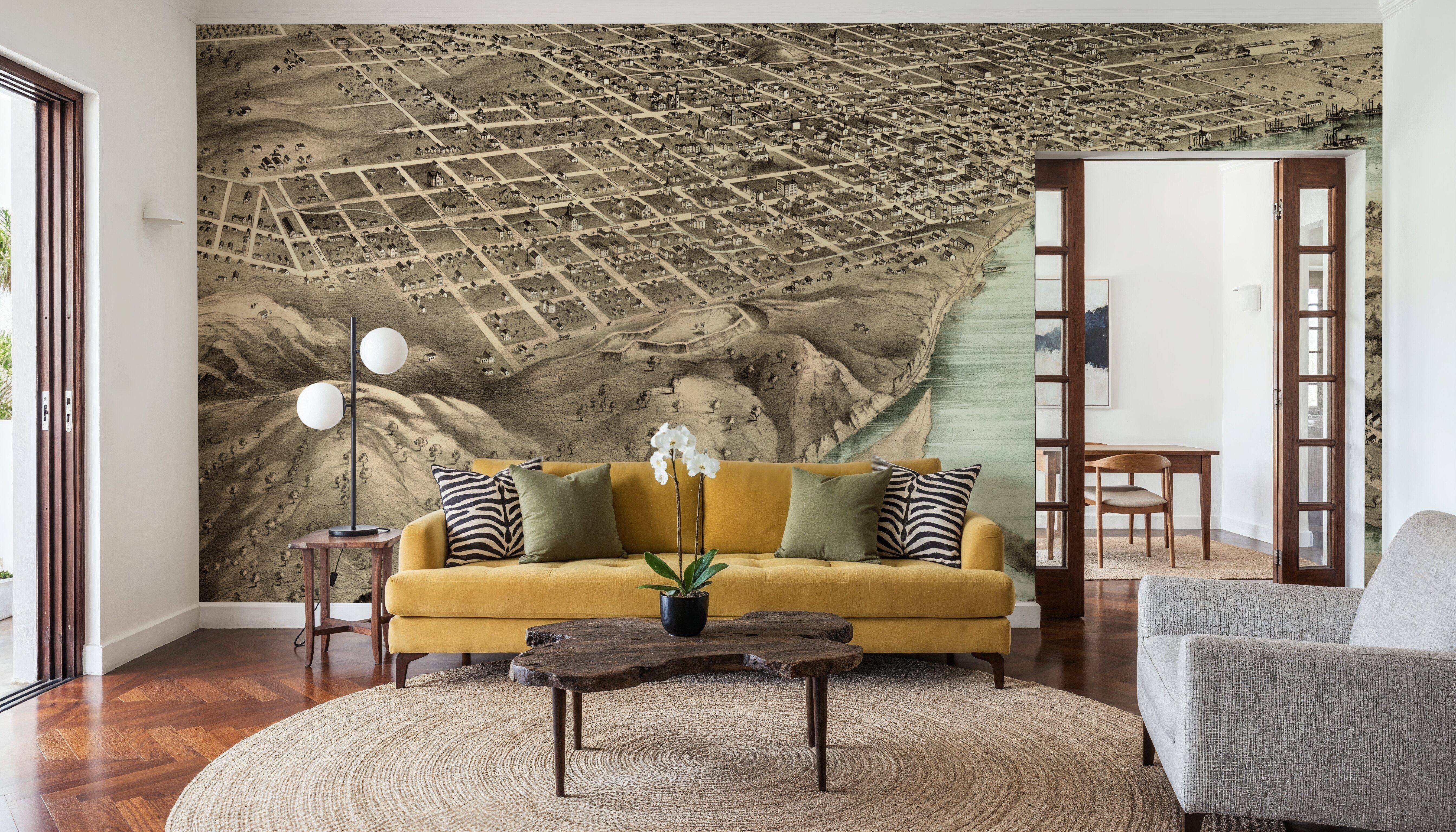 Old View of Saint Joseph, Missouri