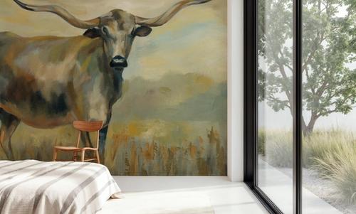 Longhorn Cow