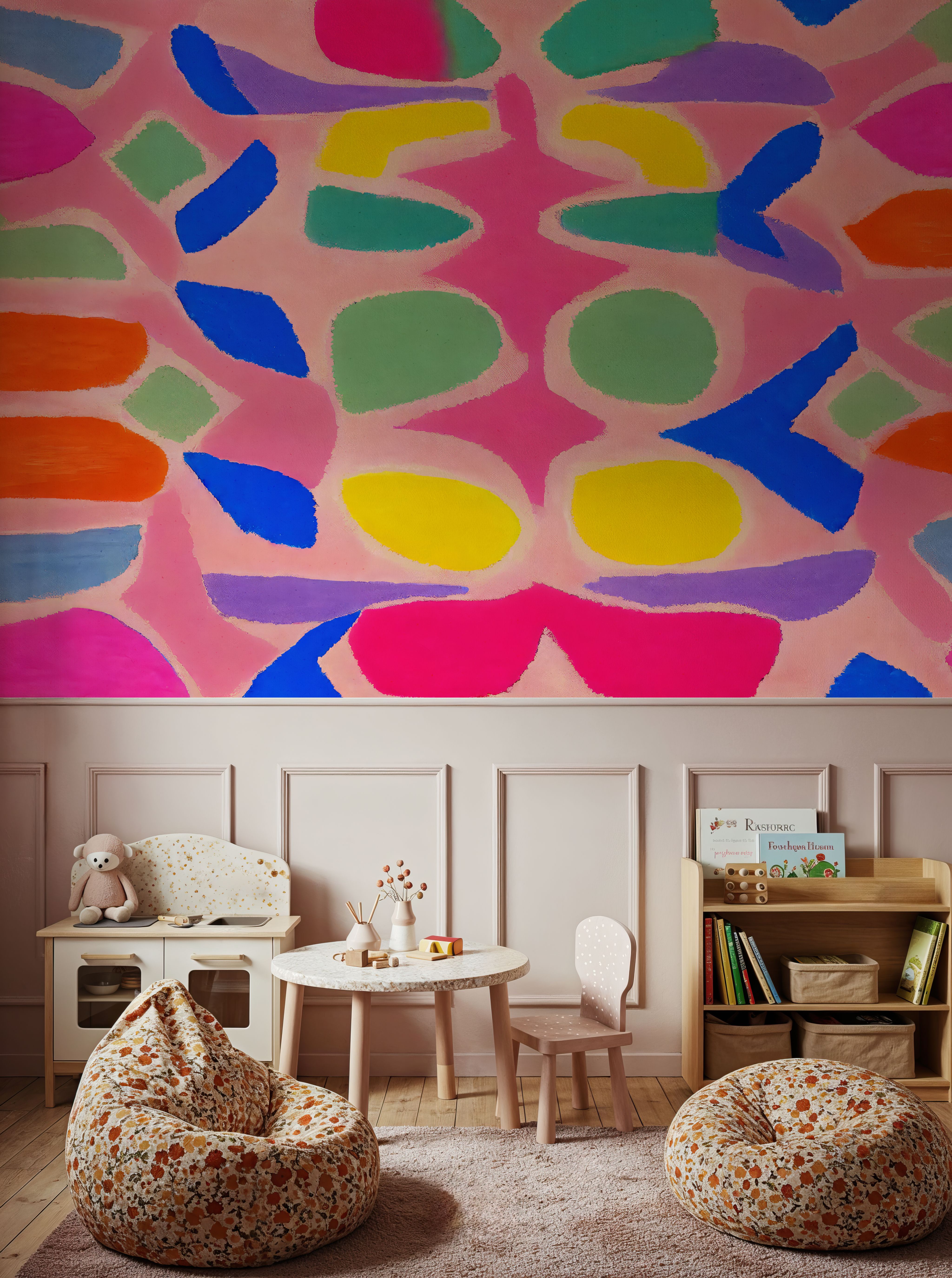Pastel Neon Pattern