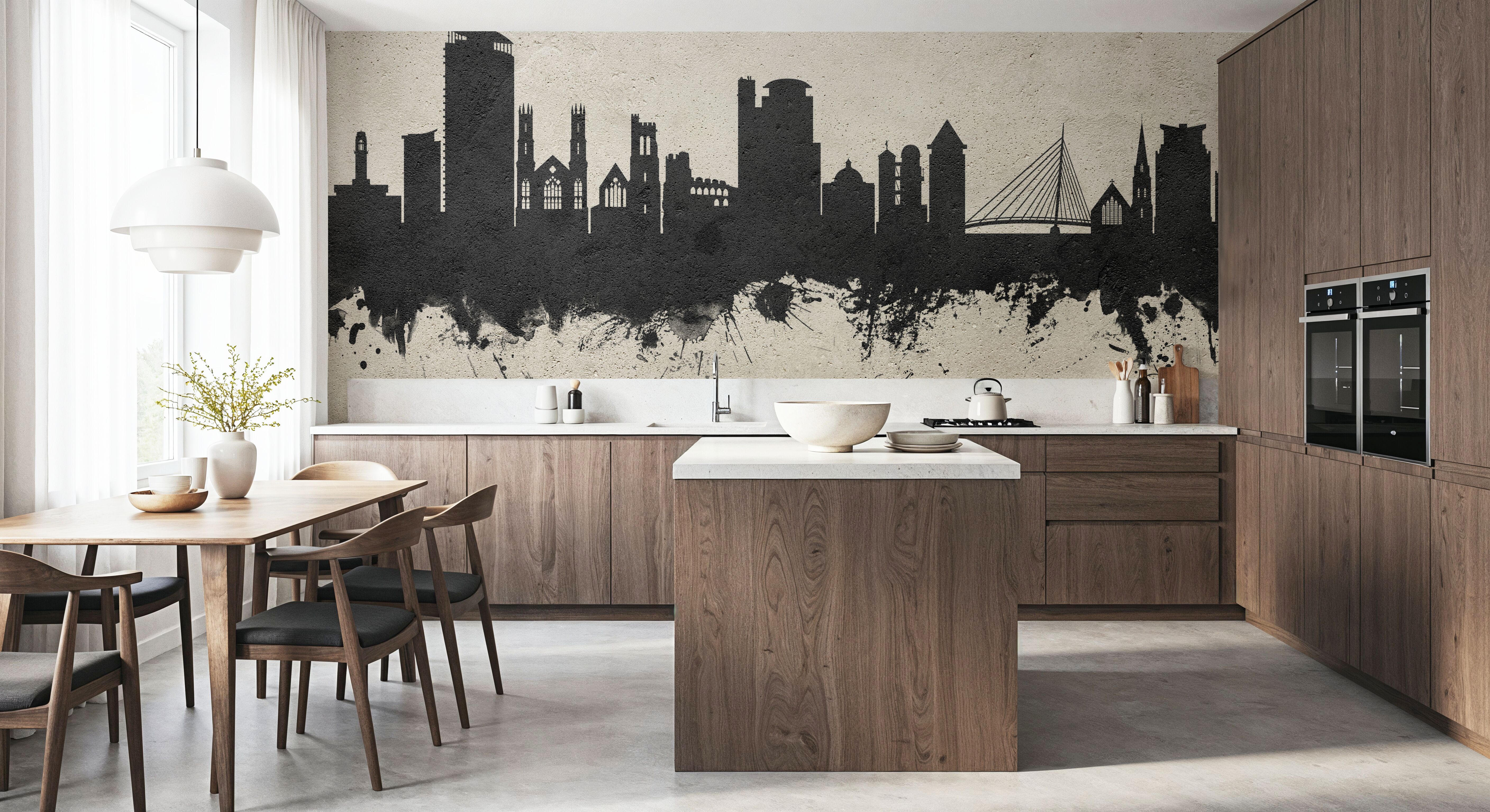 Swansea Wales Skyline Concrete, Wallpaper