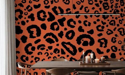 Animal Print II Orange