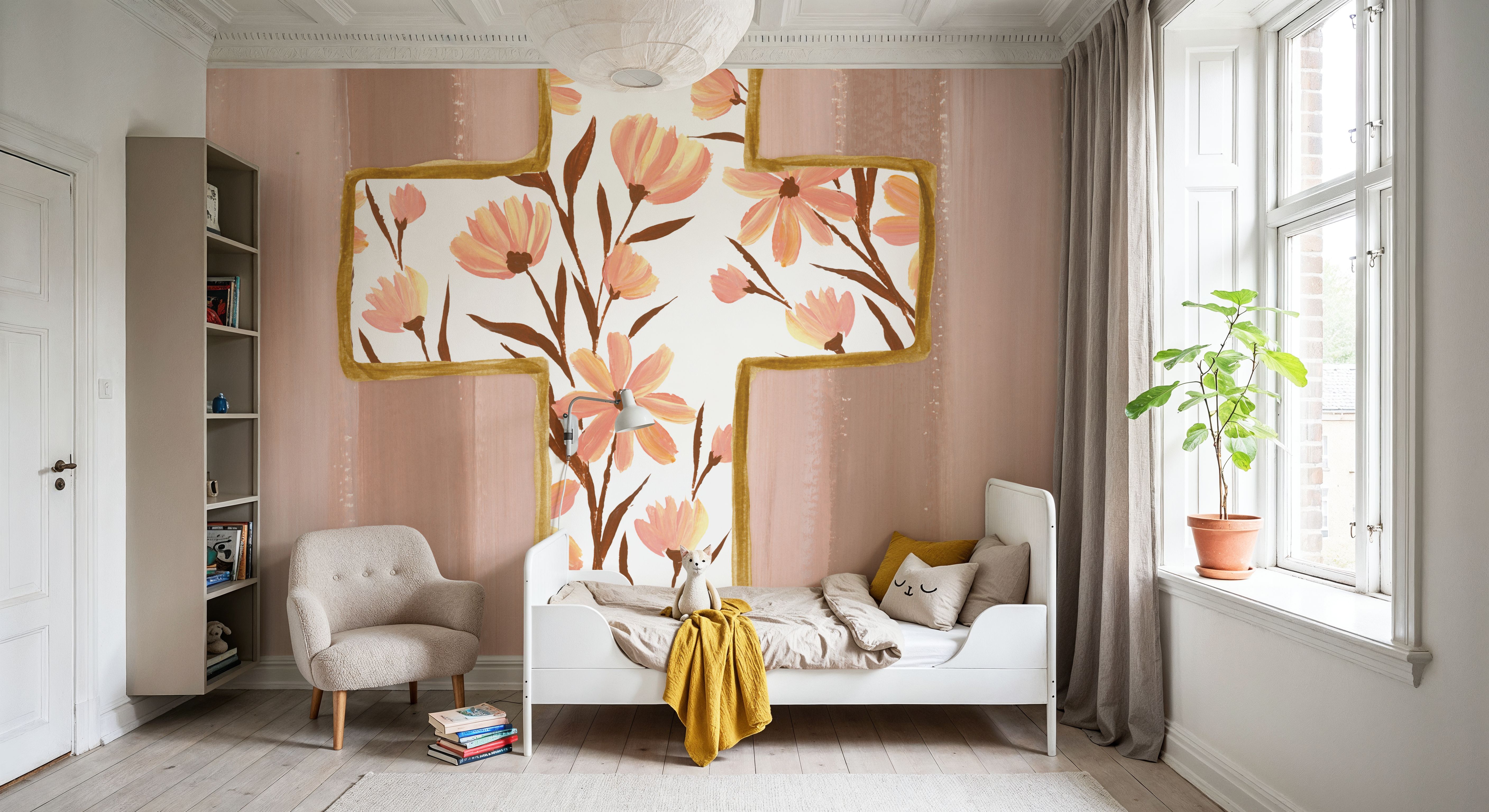 Floral Cross IV
