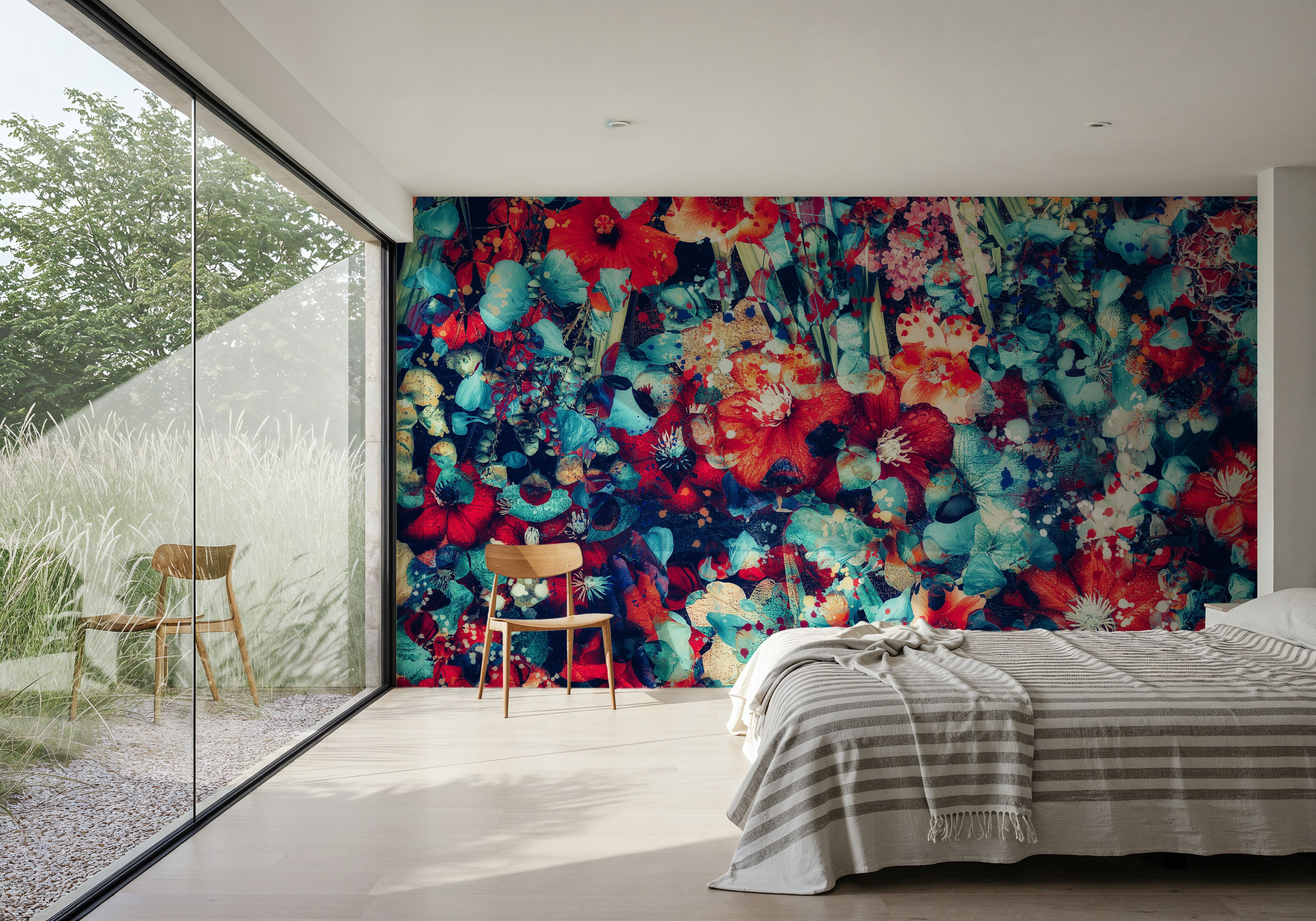 Eden Blue, Wallpaper