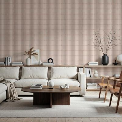 Bamboo Stripes, Blush