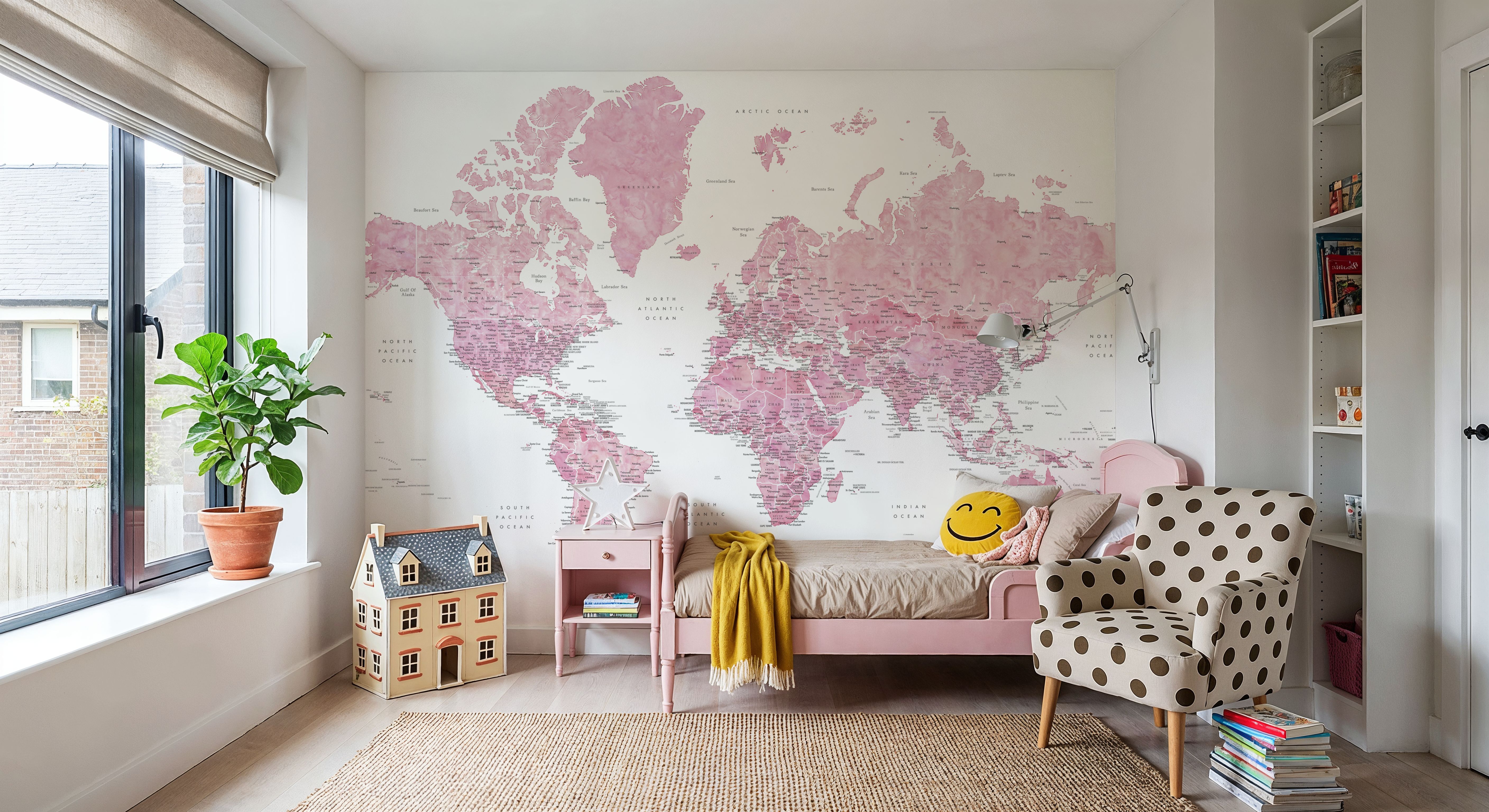World Map Cities - Damla
