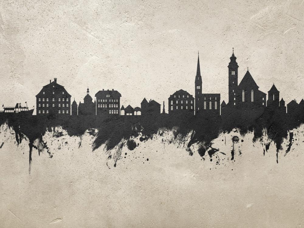 Hallstatt Austria Skyline Concrete