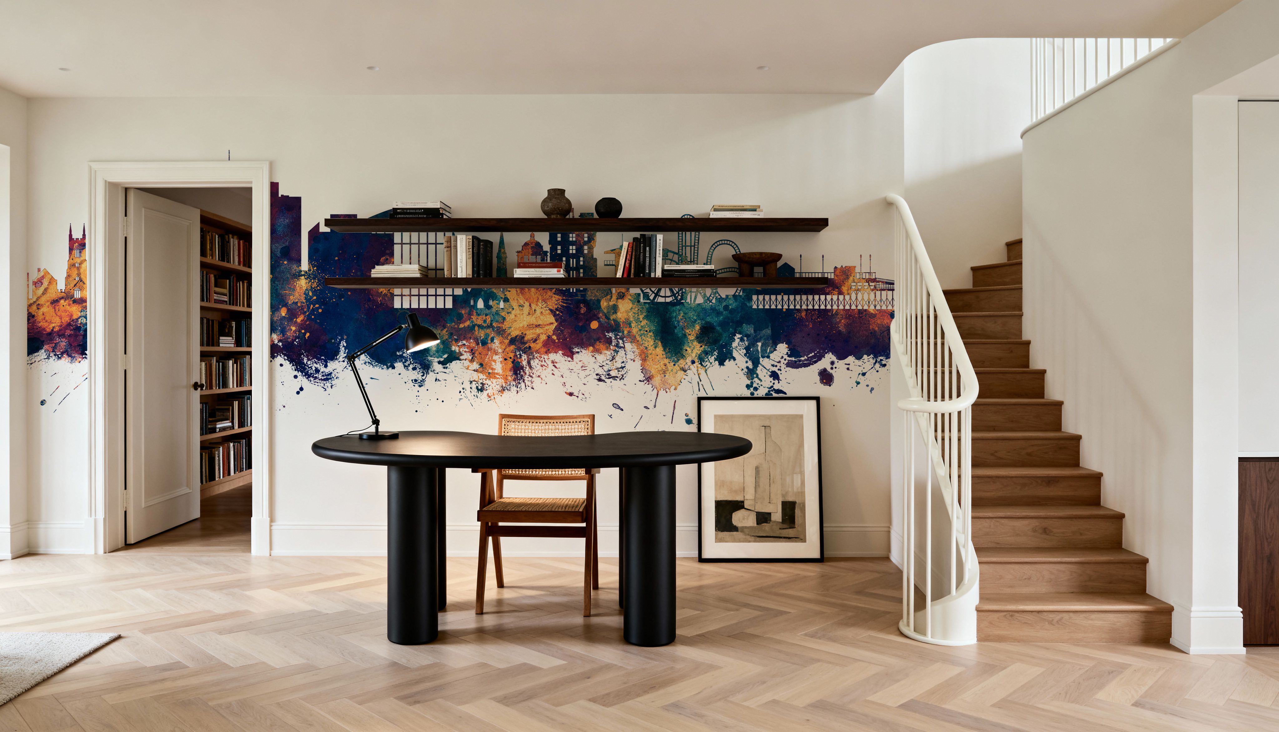 Southend-on-Sea England Skyline Blue & Bronze