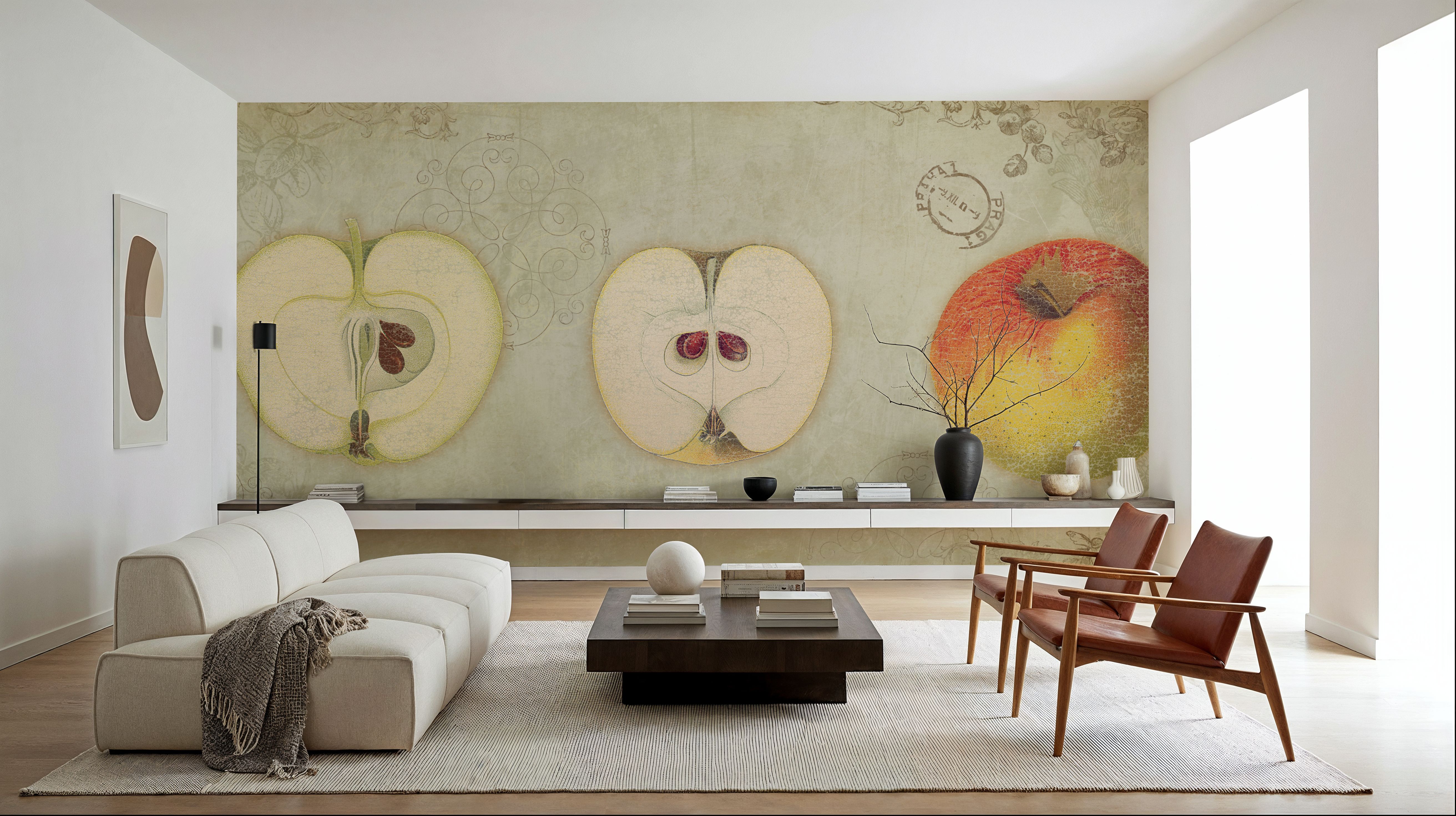 Apple Quartet, Tapet