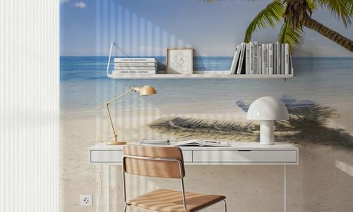 Resting Palm Tree