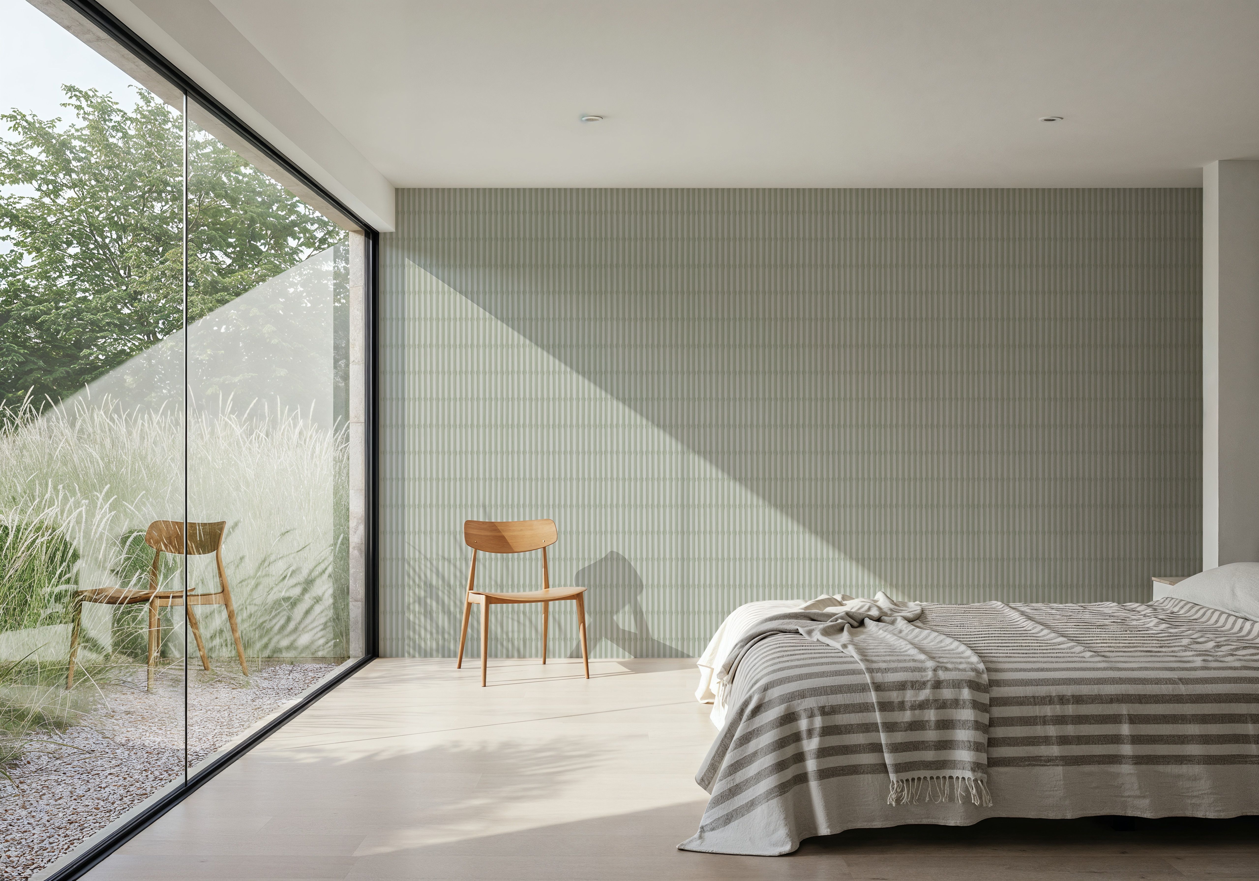 Bamboo Stripes, Mint