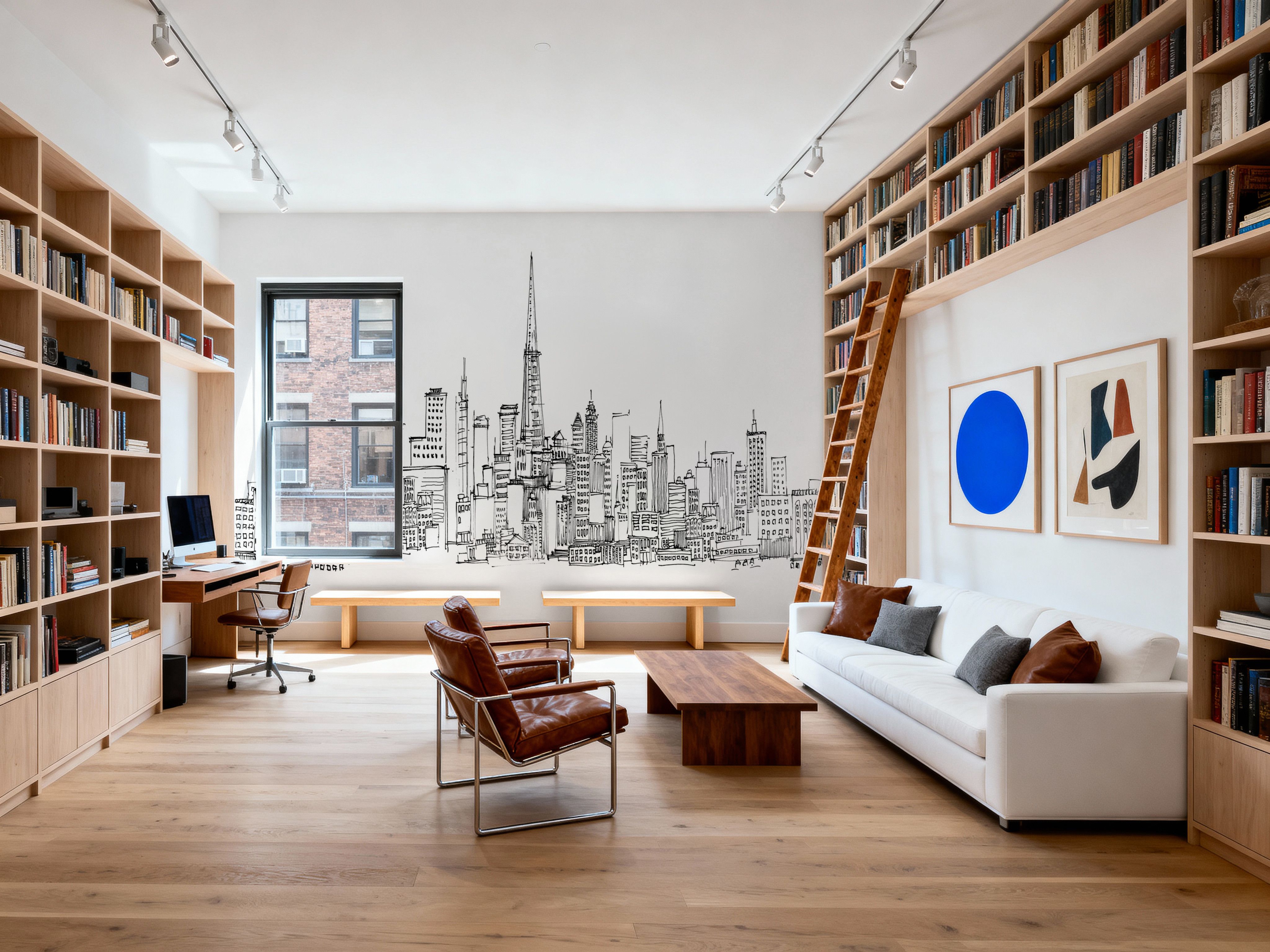 Draw San Francisco Skyline