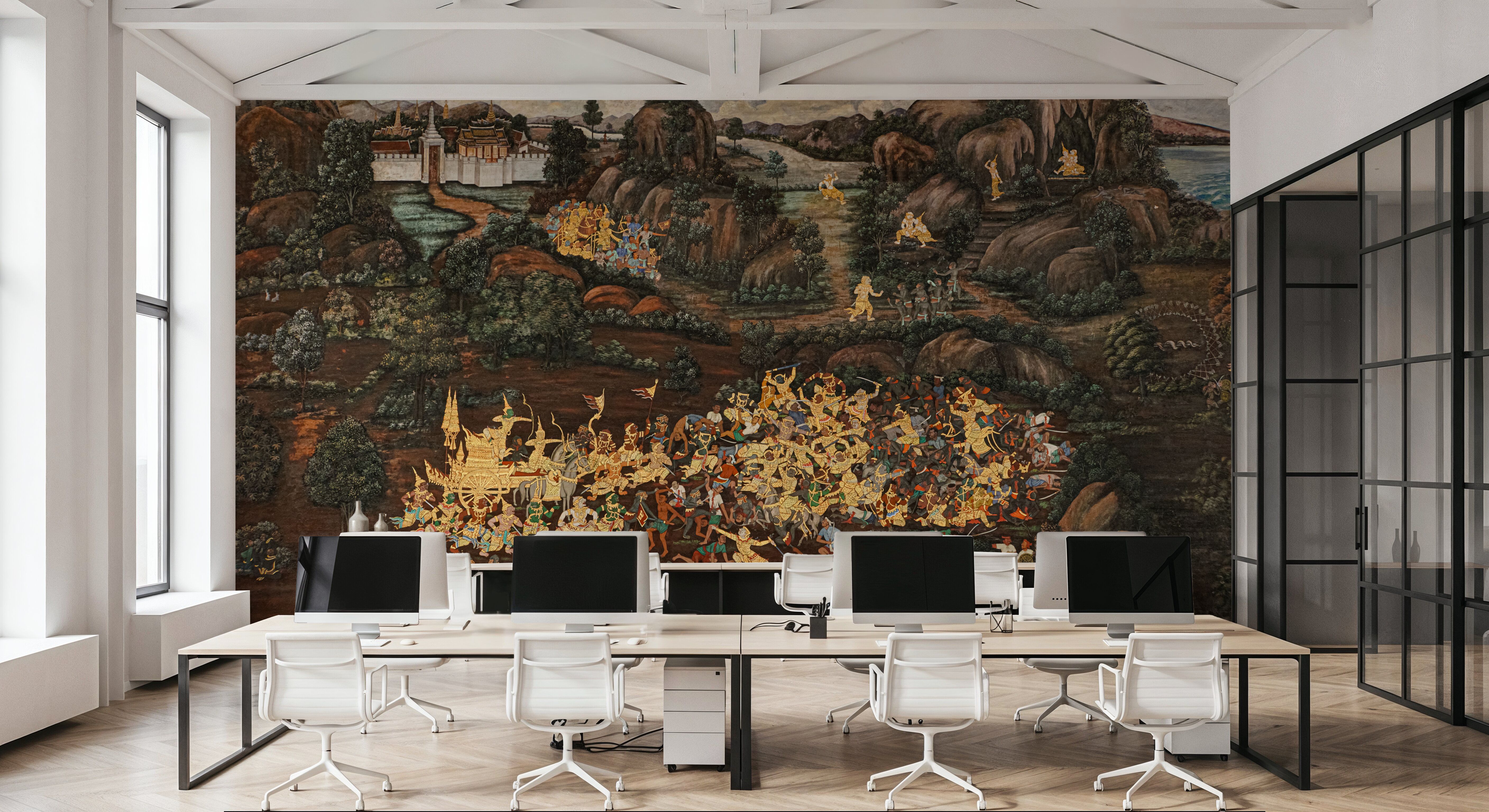 Ramakien, Thai Painting