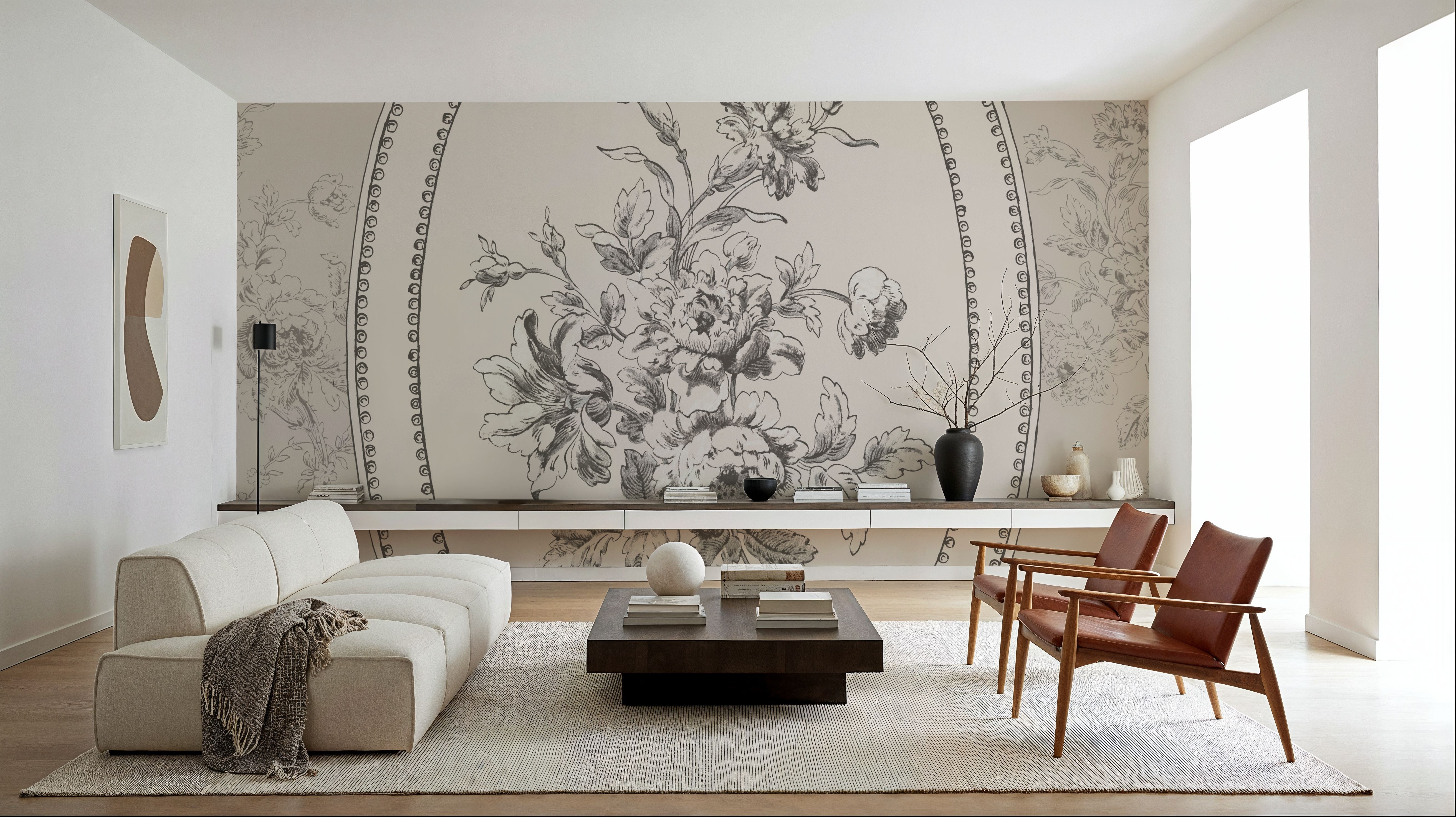 Cottage Roses III Vintage