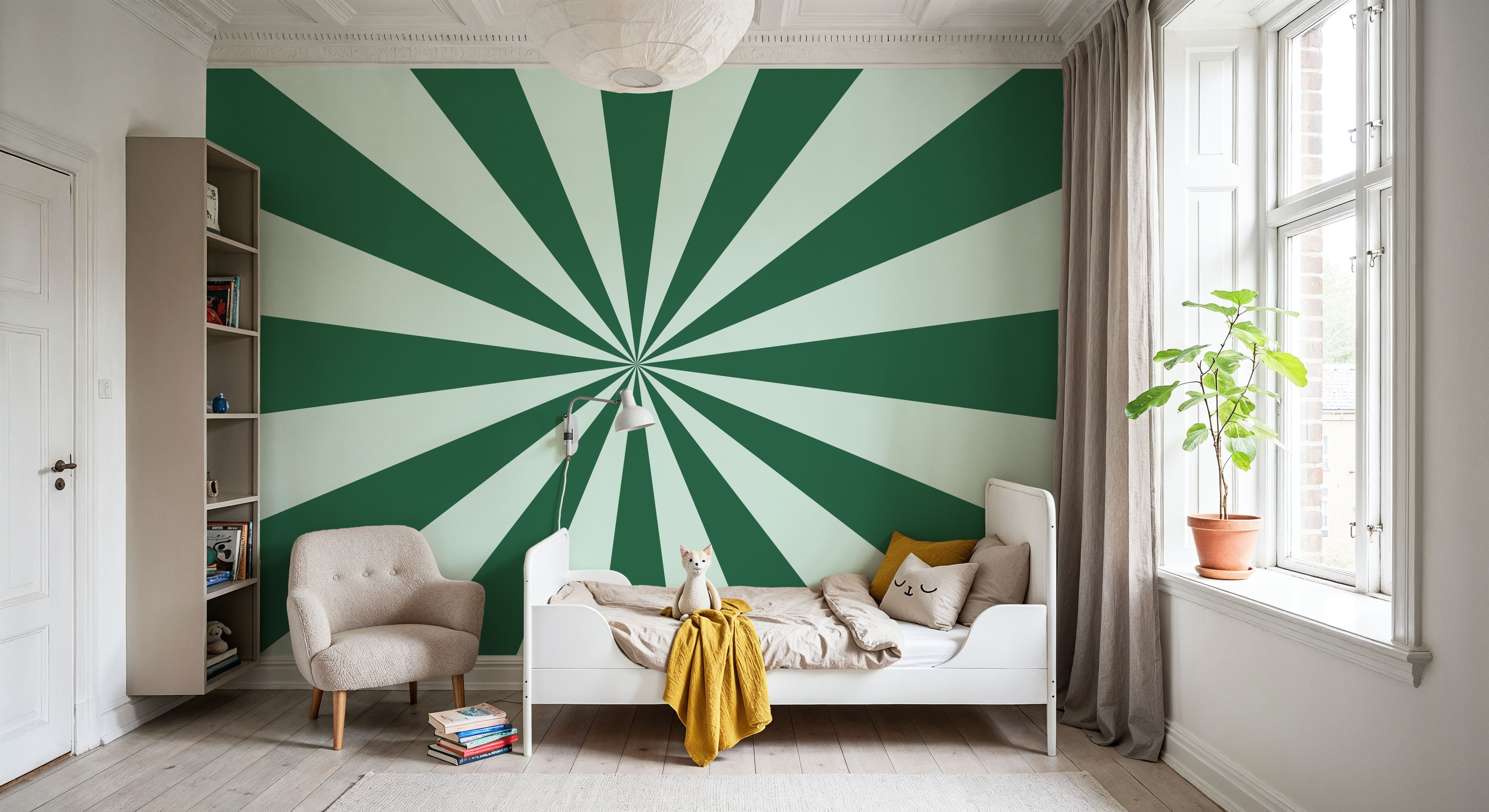 Circus Ceiling, Green on Green