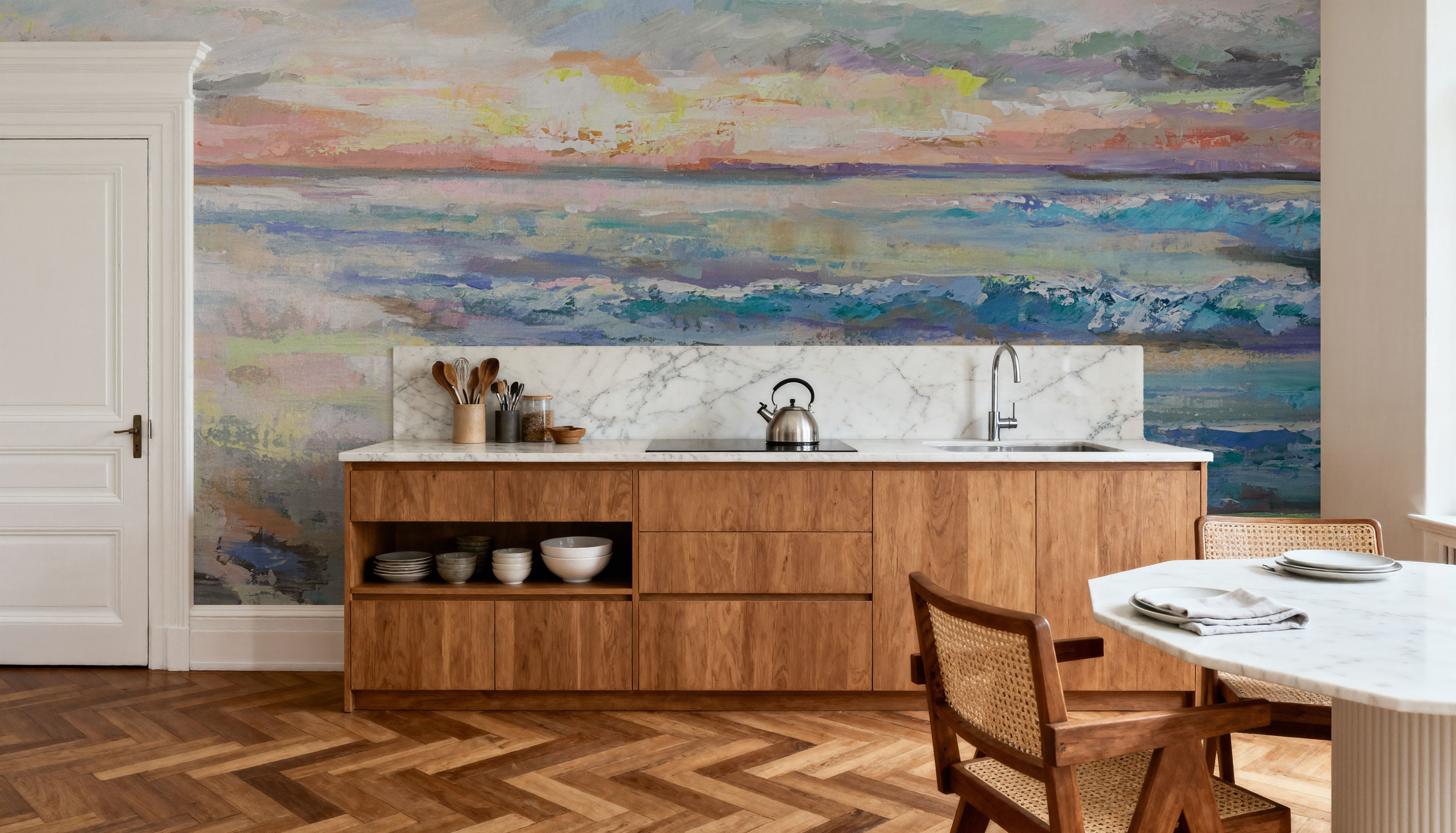 Sea Spray, Carte da parati