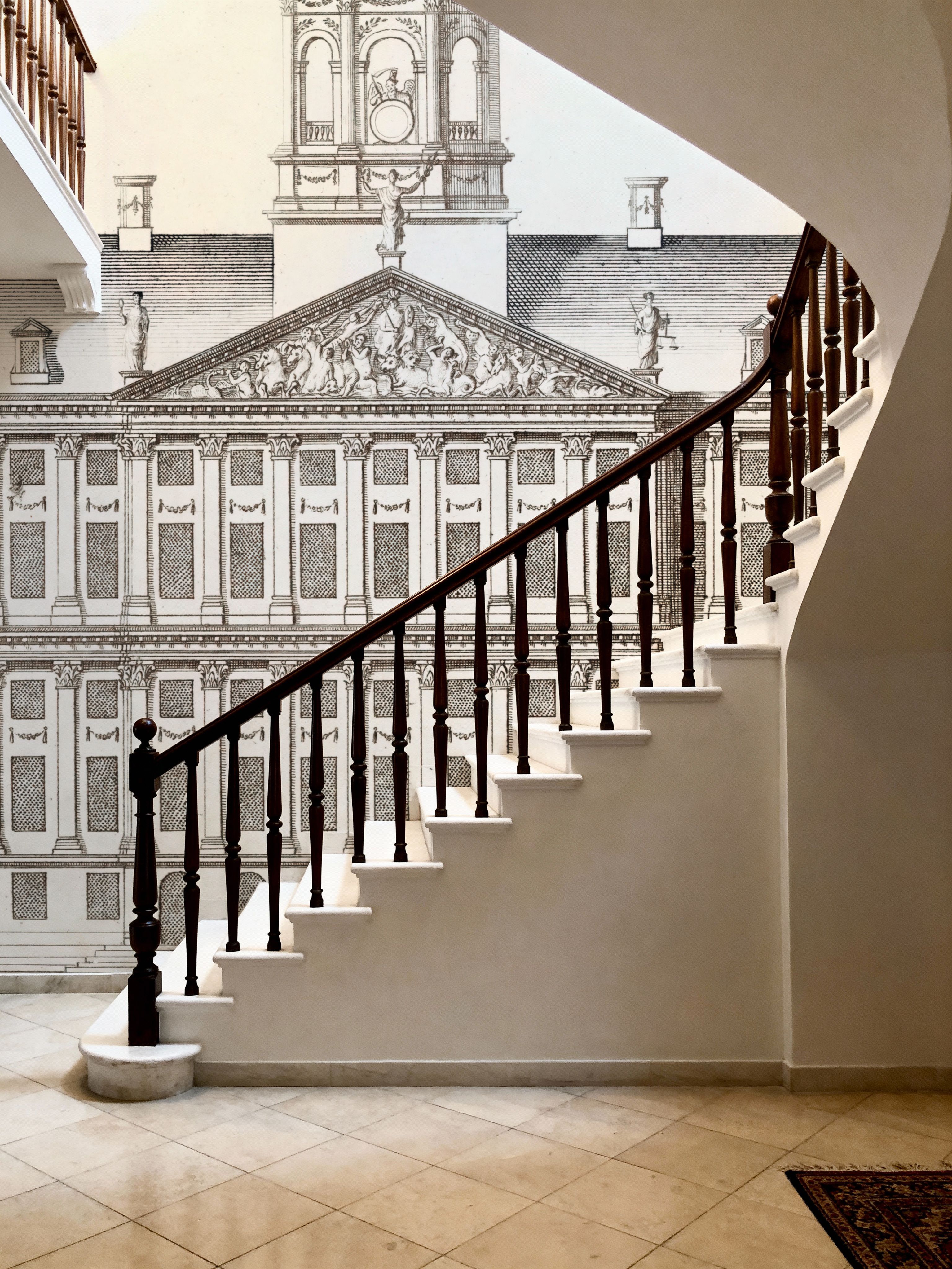The City Hall In Amsterdam, Front