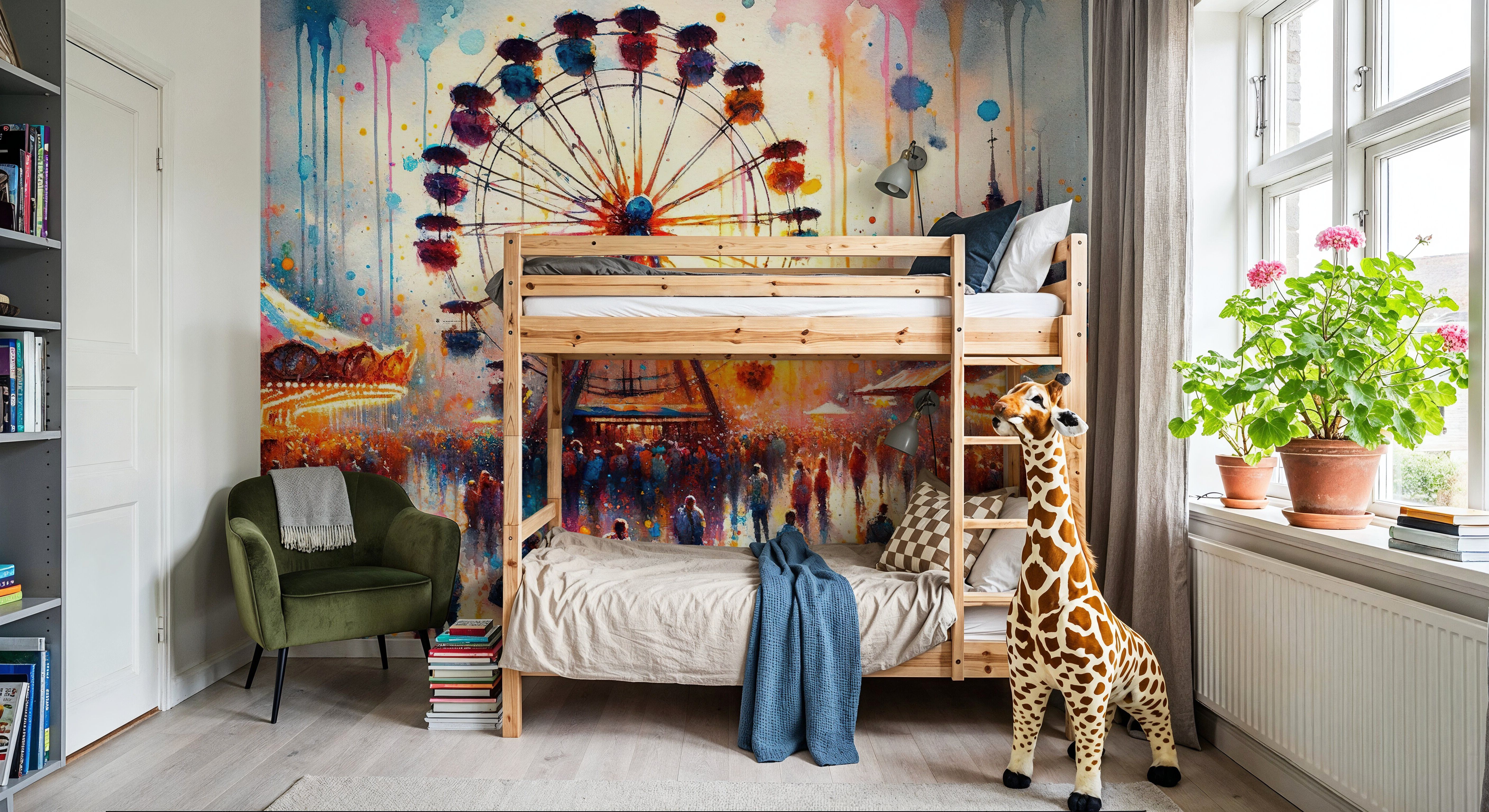 Carnival Lights at Dusk