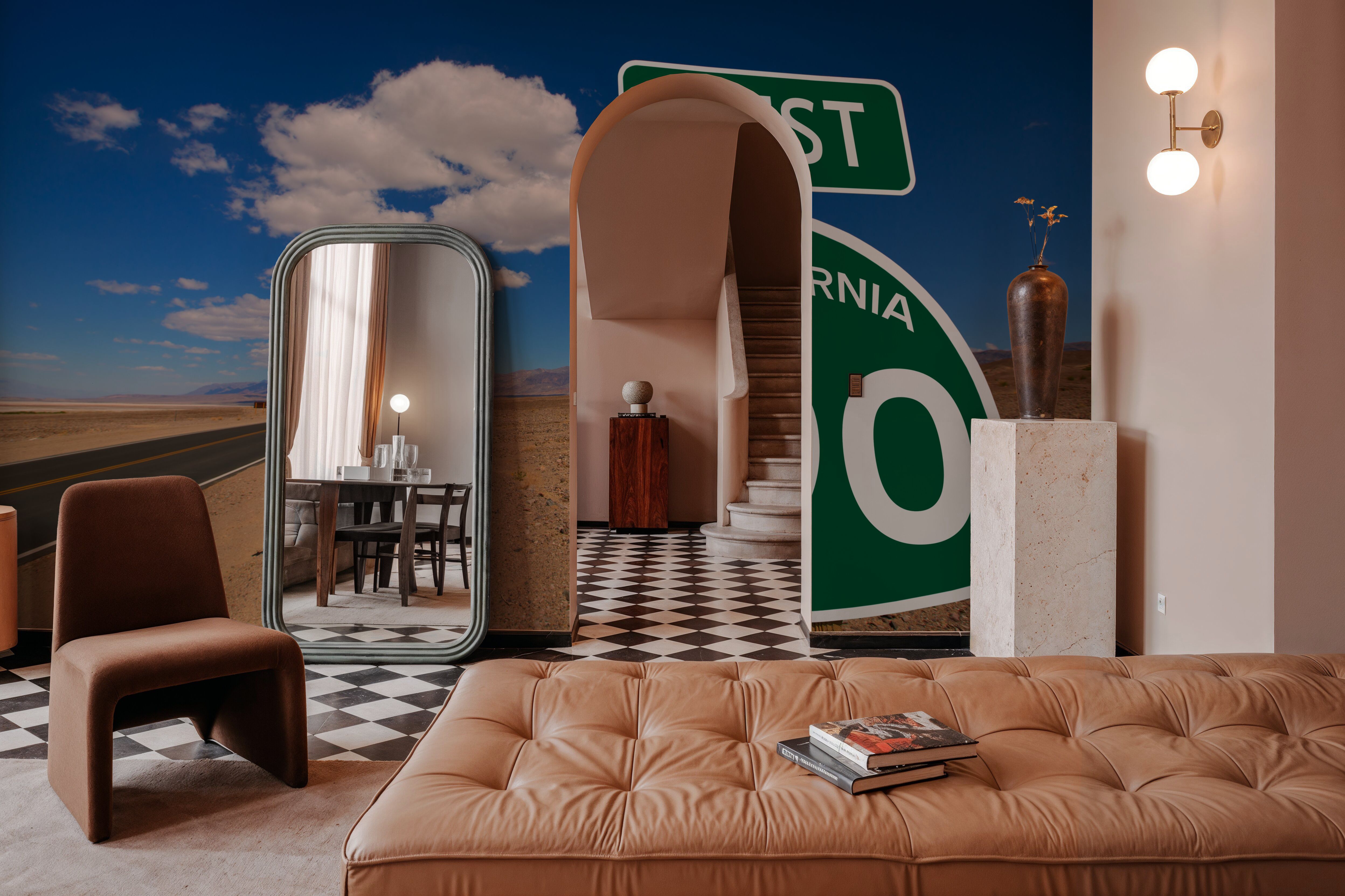 Desert Route 190, Wallpaper