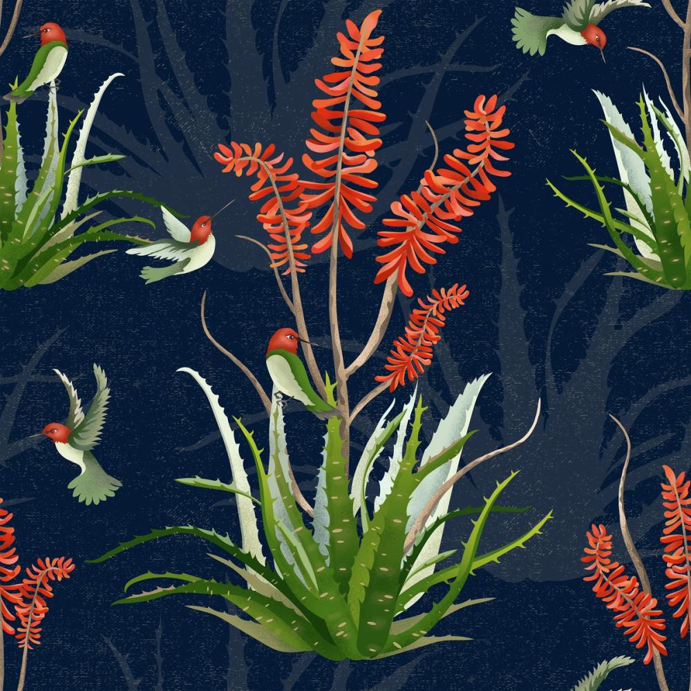 Aloe Vera Nectar, Midnight Blue