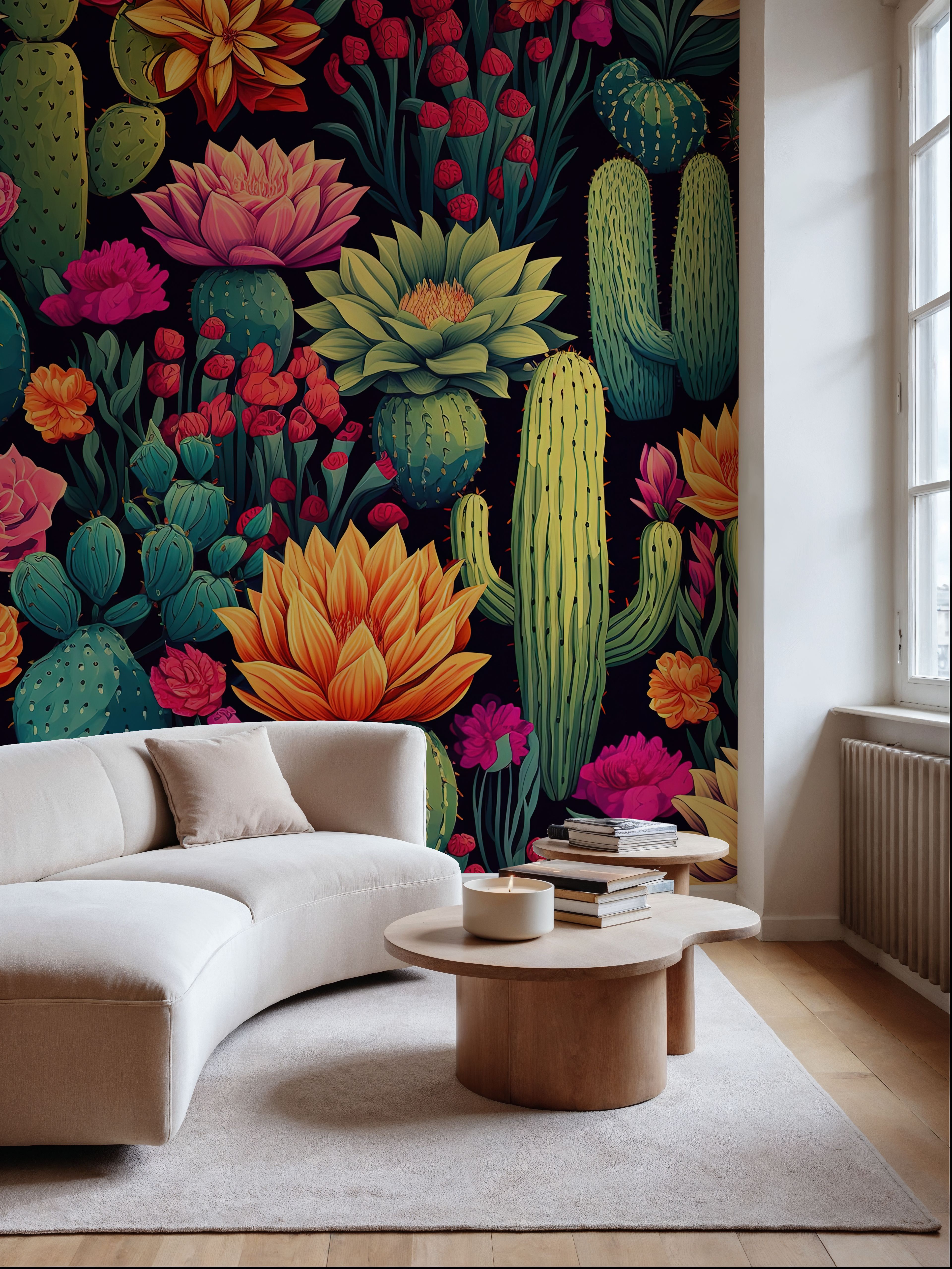 Cacti Carnival Black