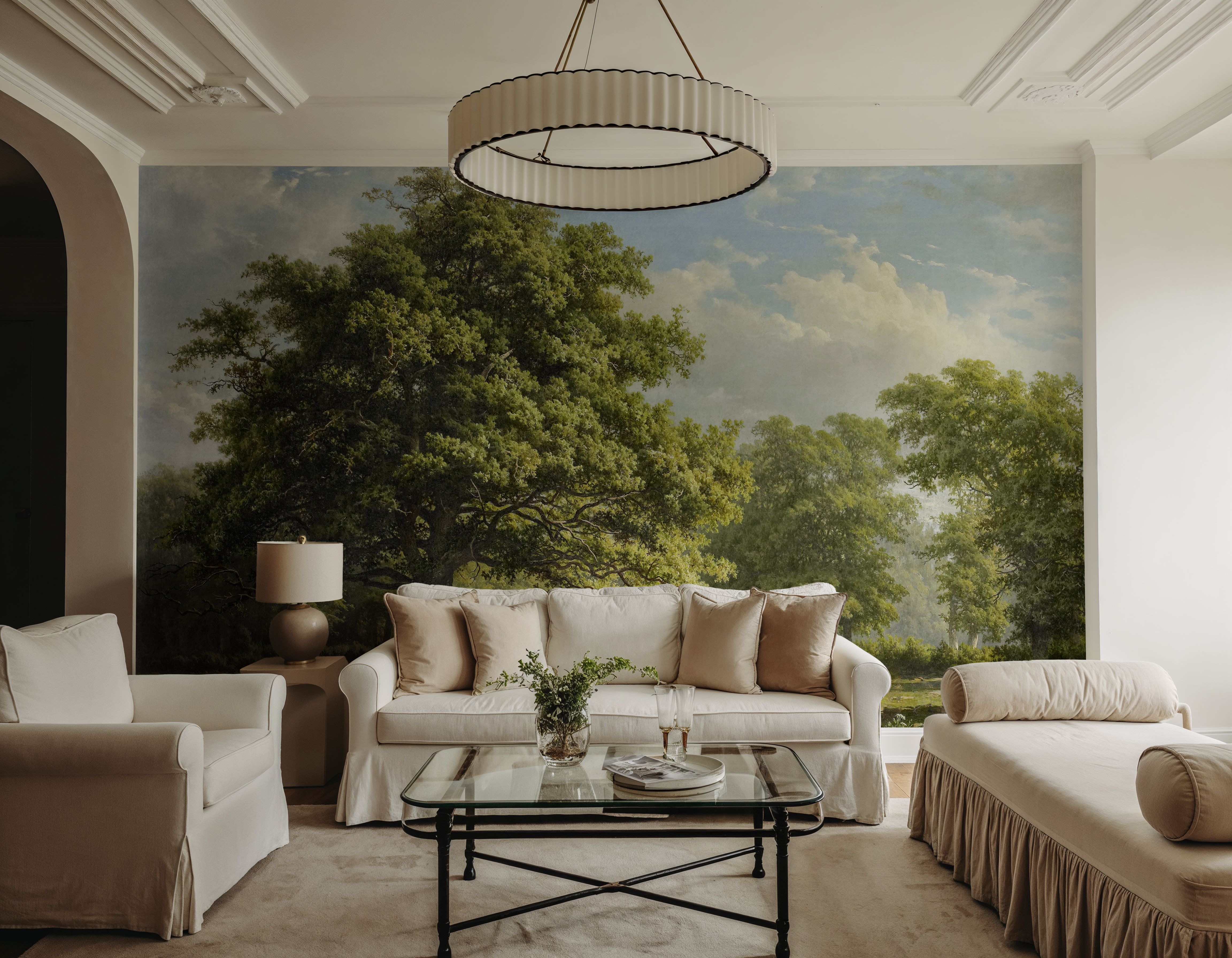 Painted Oak Landscape