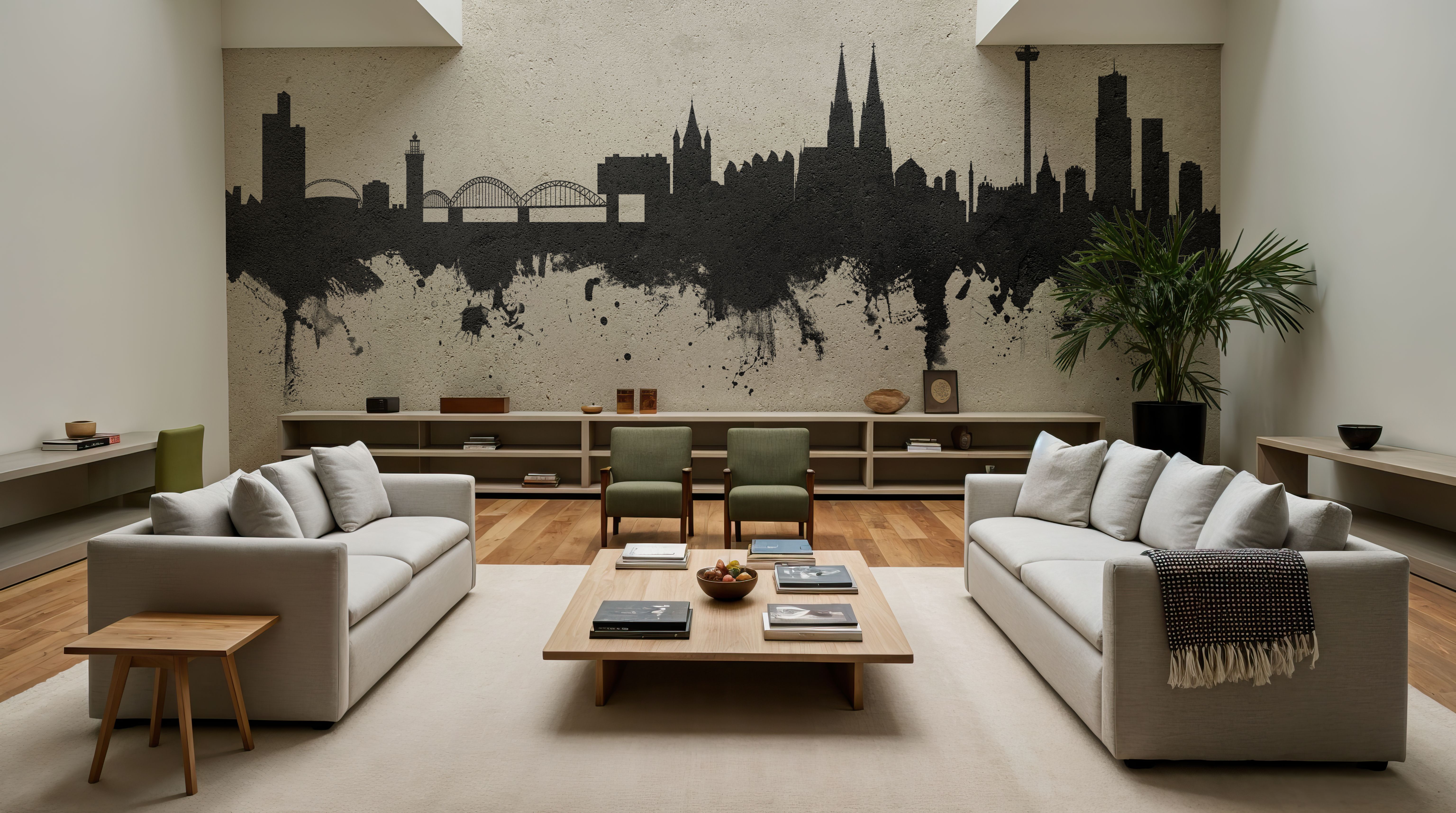 Cologne Germany Skyline Concrete