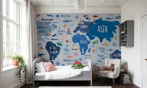 Nautical World Map