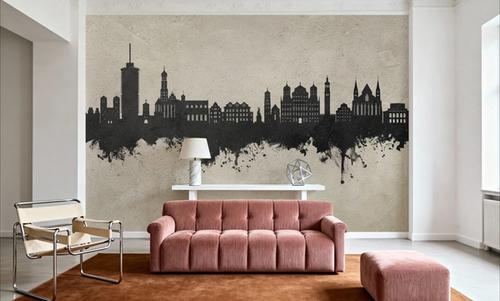 Augsburg Germany Skyline Concrete