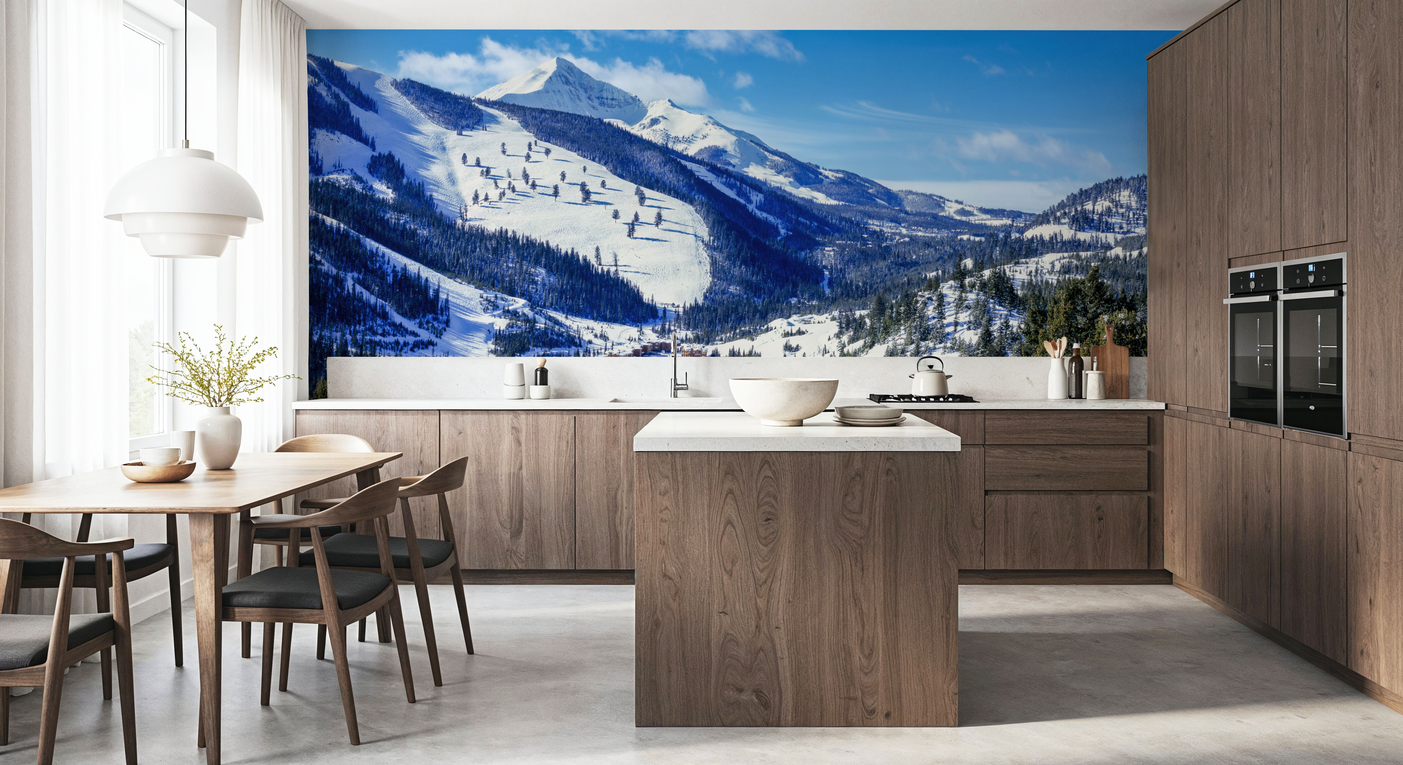 Alpine Sanctuary, Wallpaper