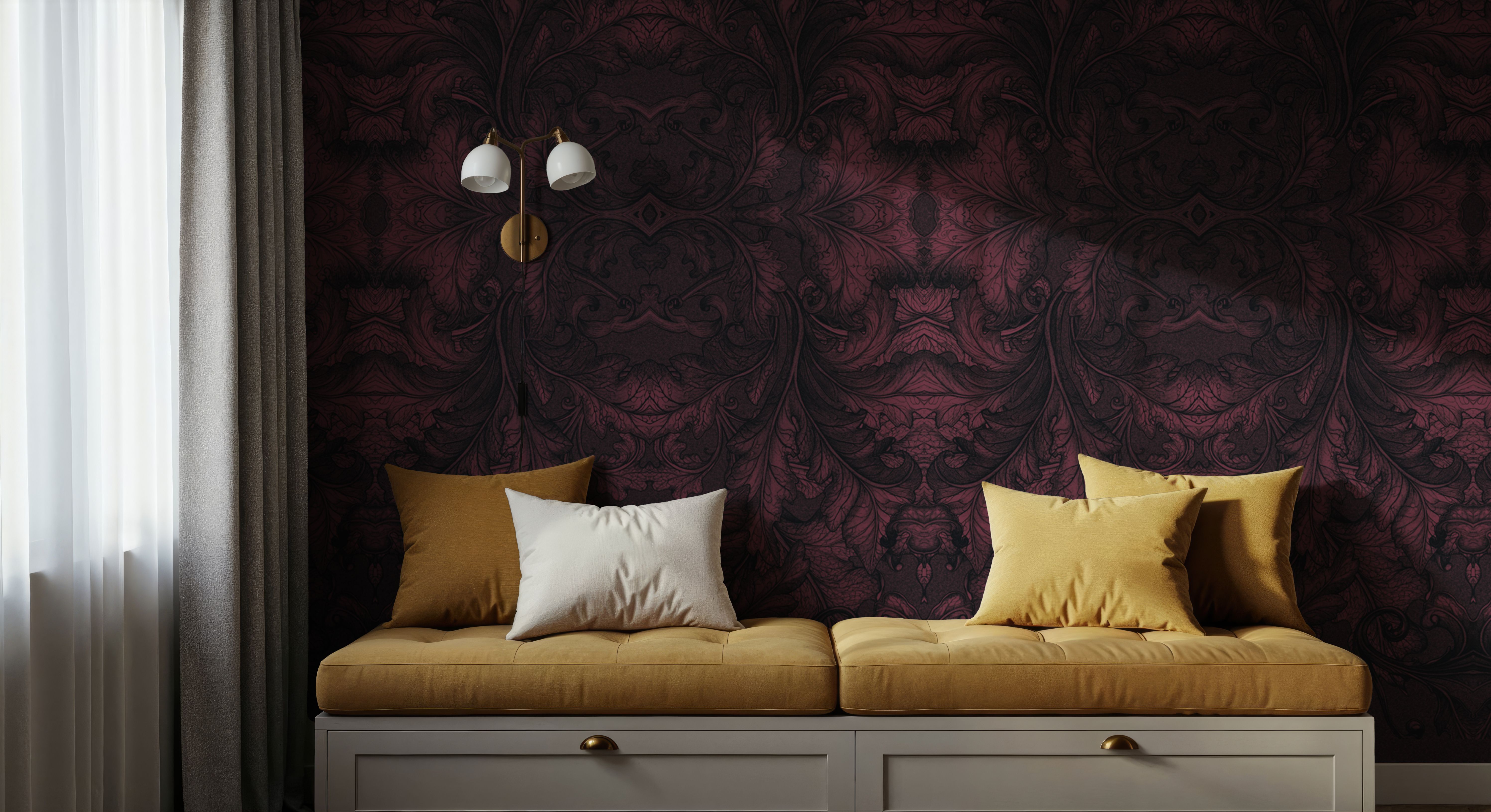 Royal Hall Ruby, Papier peint