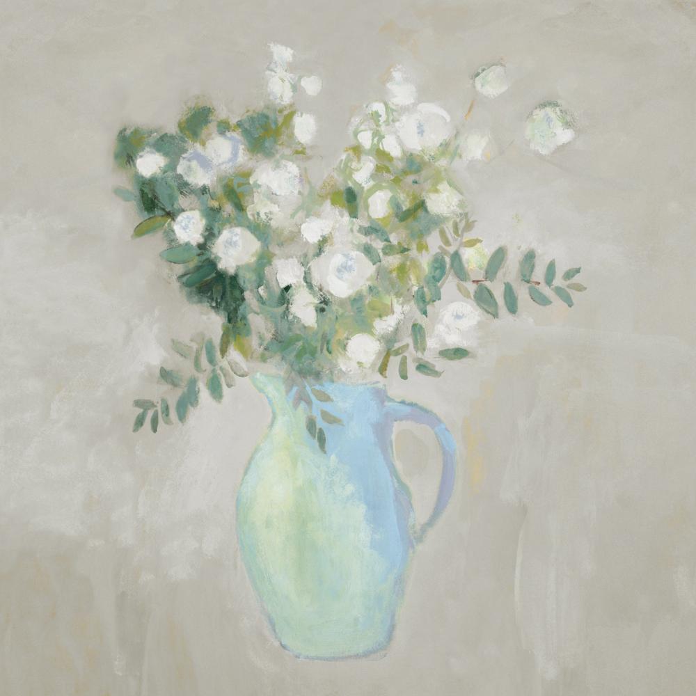 A Pitcher of Garden Flowers Light