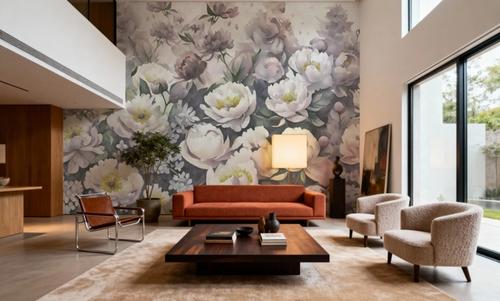 Watercolor Peonies Spring