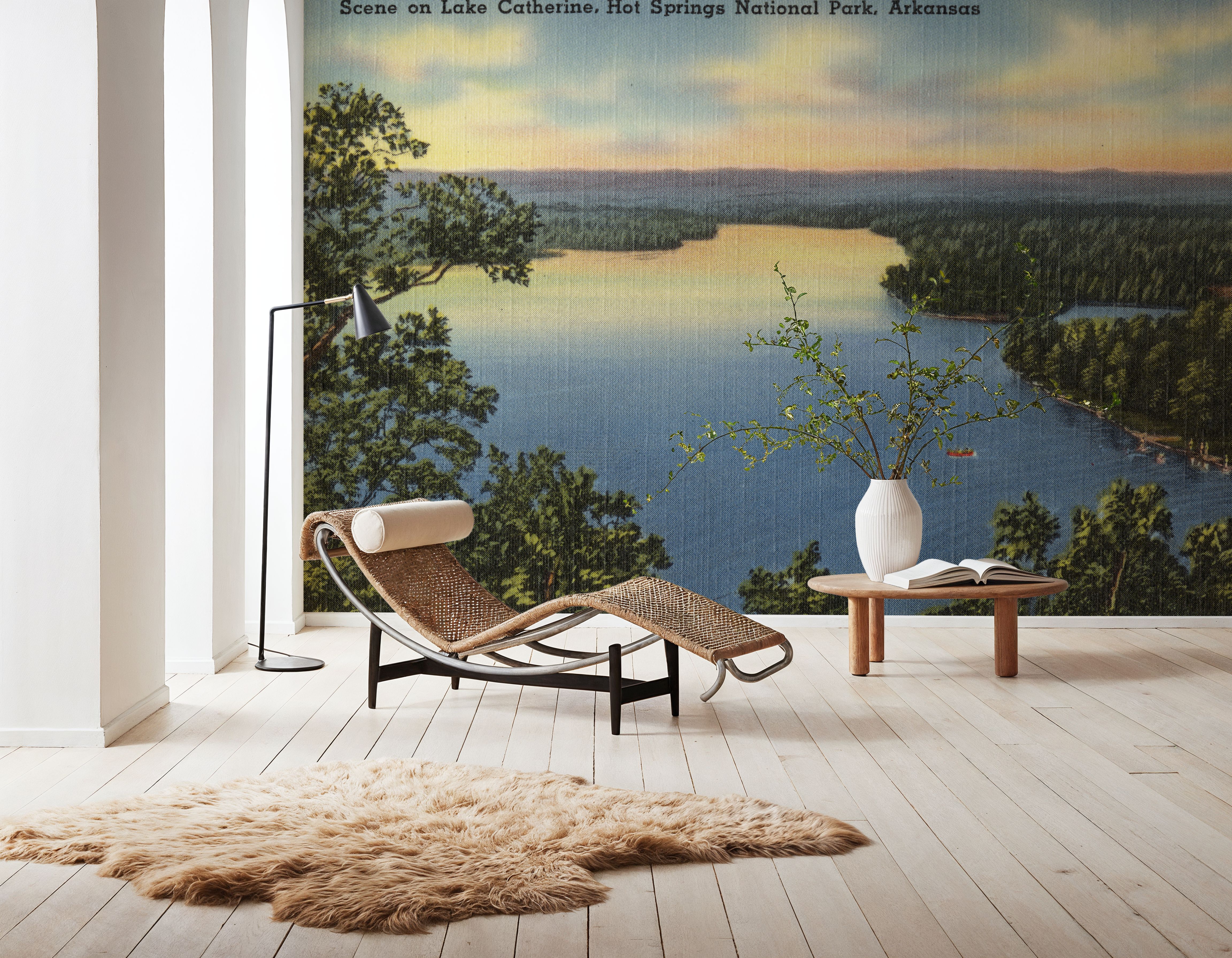 Greetings from Catherine Lake - Screenprint Postcard