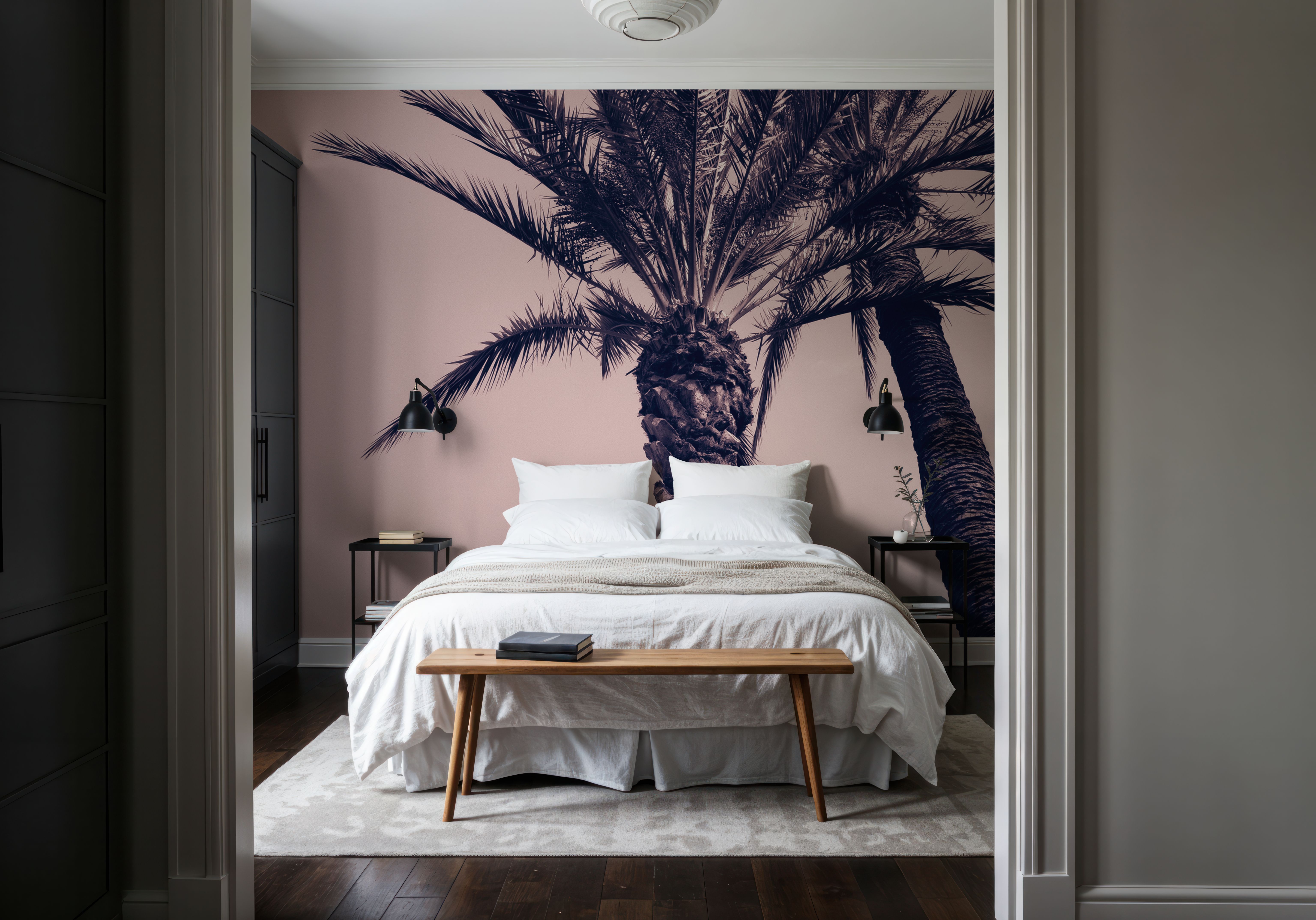 Pink Palms I