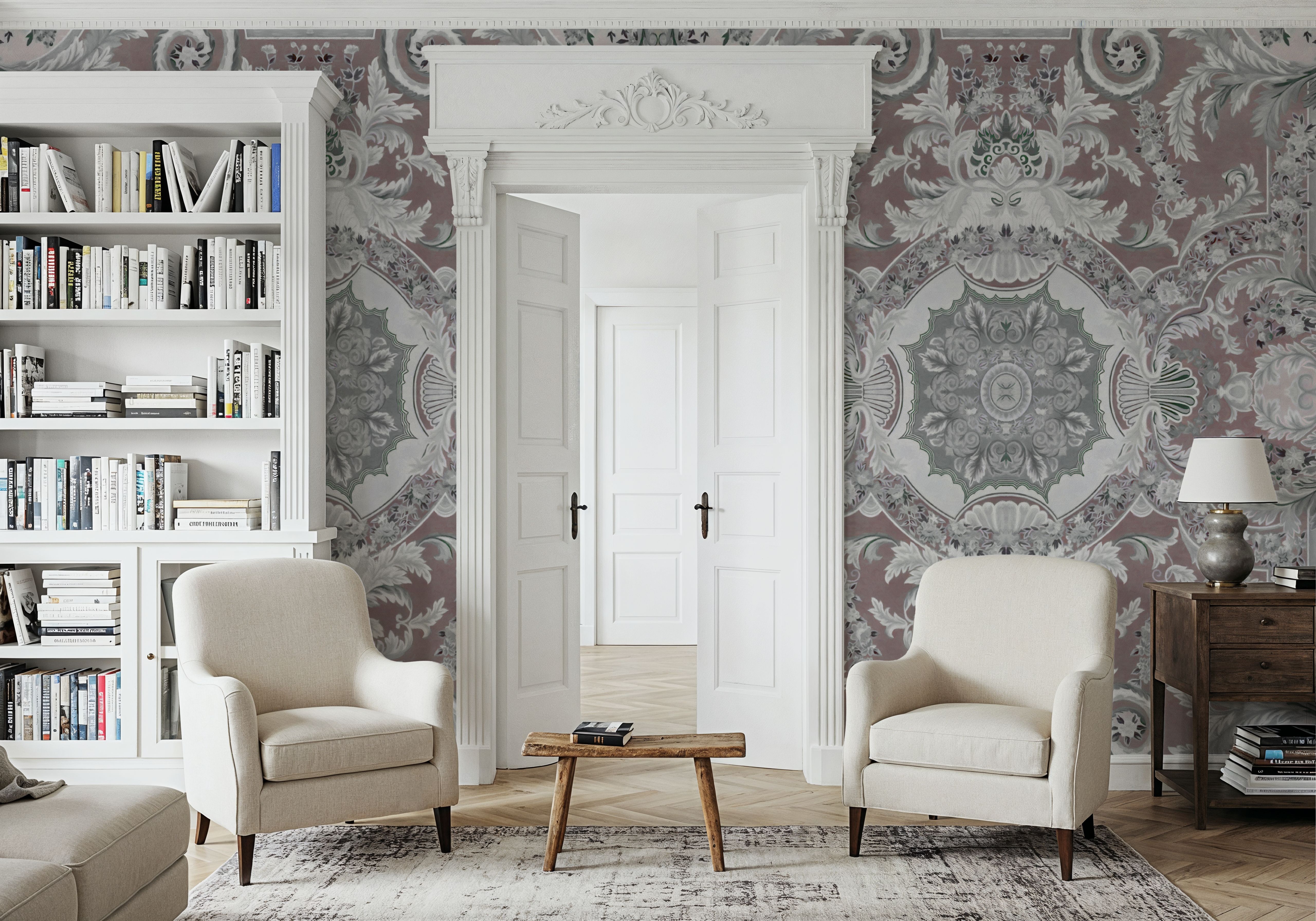 Gentle Branches, Rosy Beige