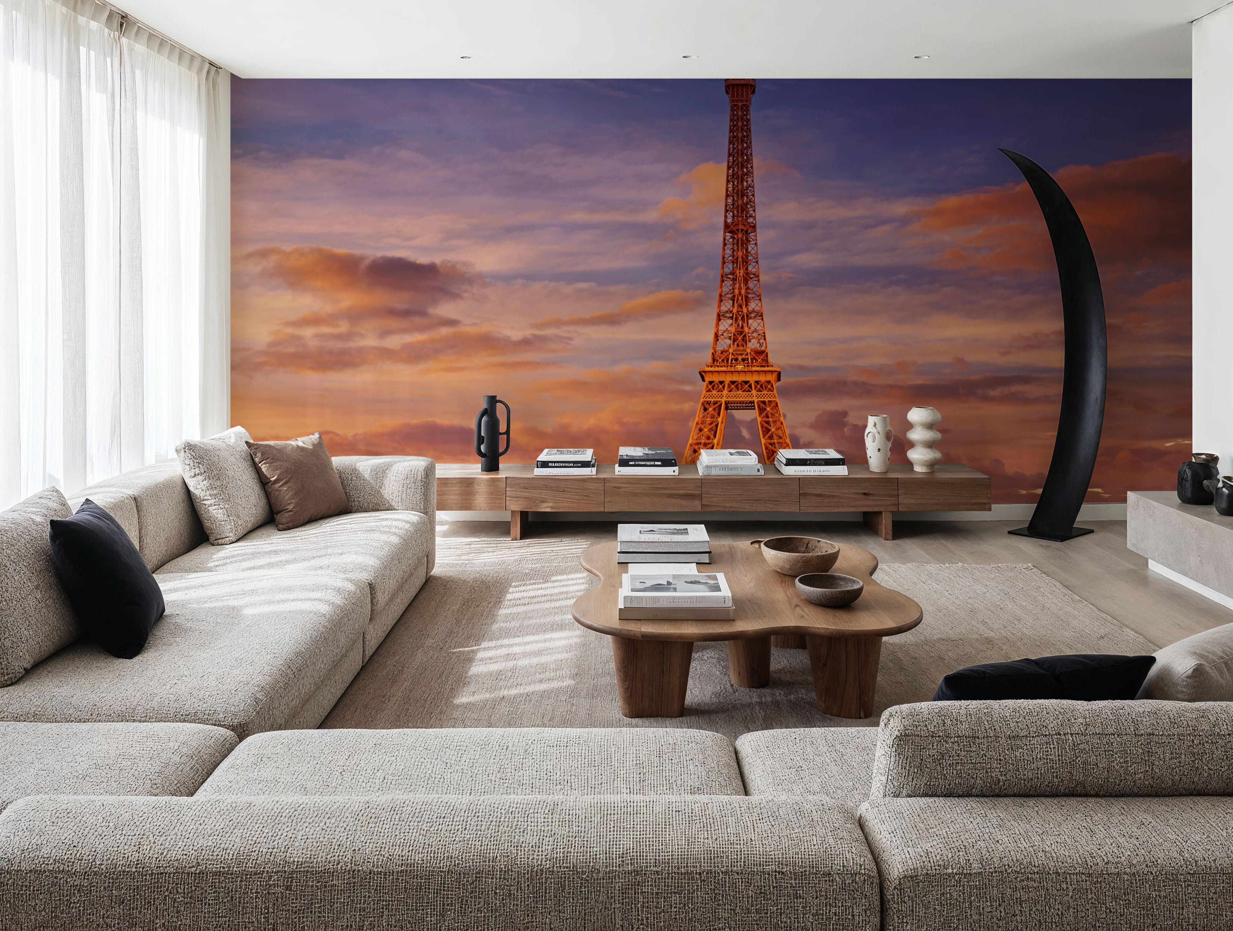 Eiffel Tower at Sunset