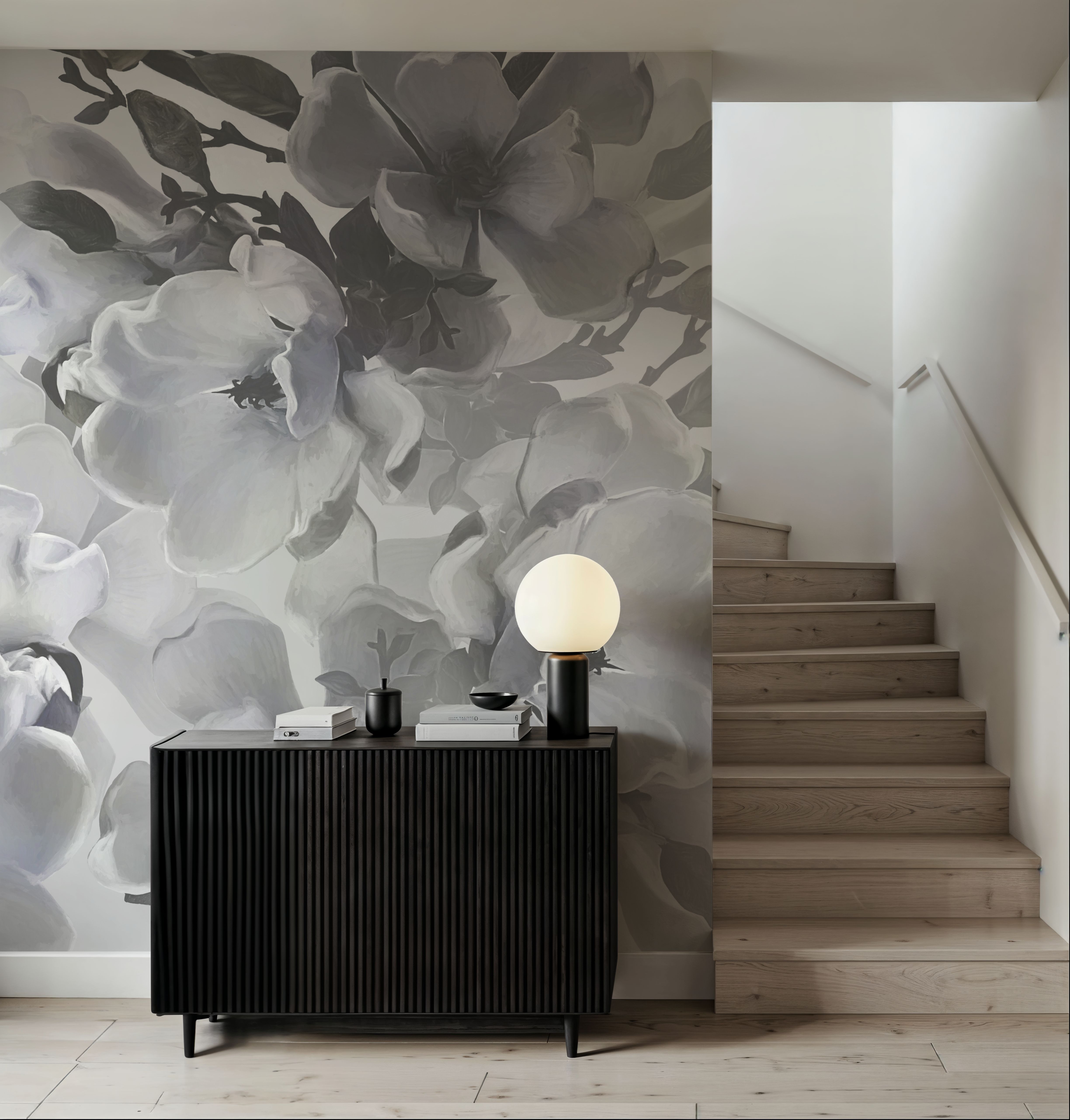 Dreaming of Magnolias Small (No Lines), Blue