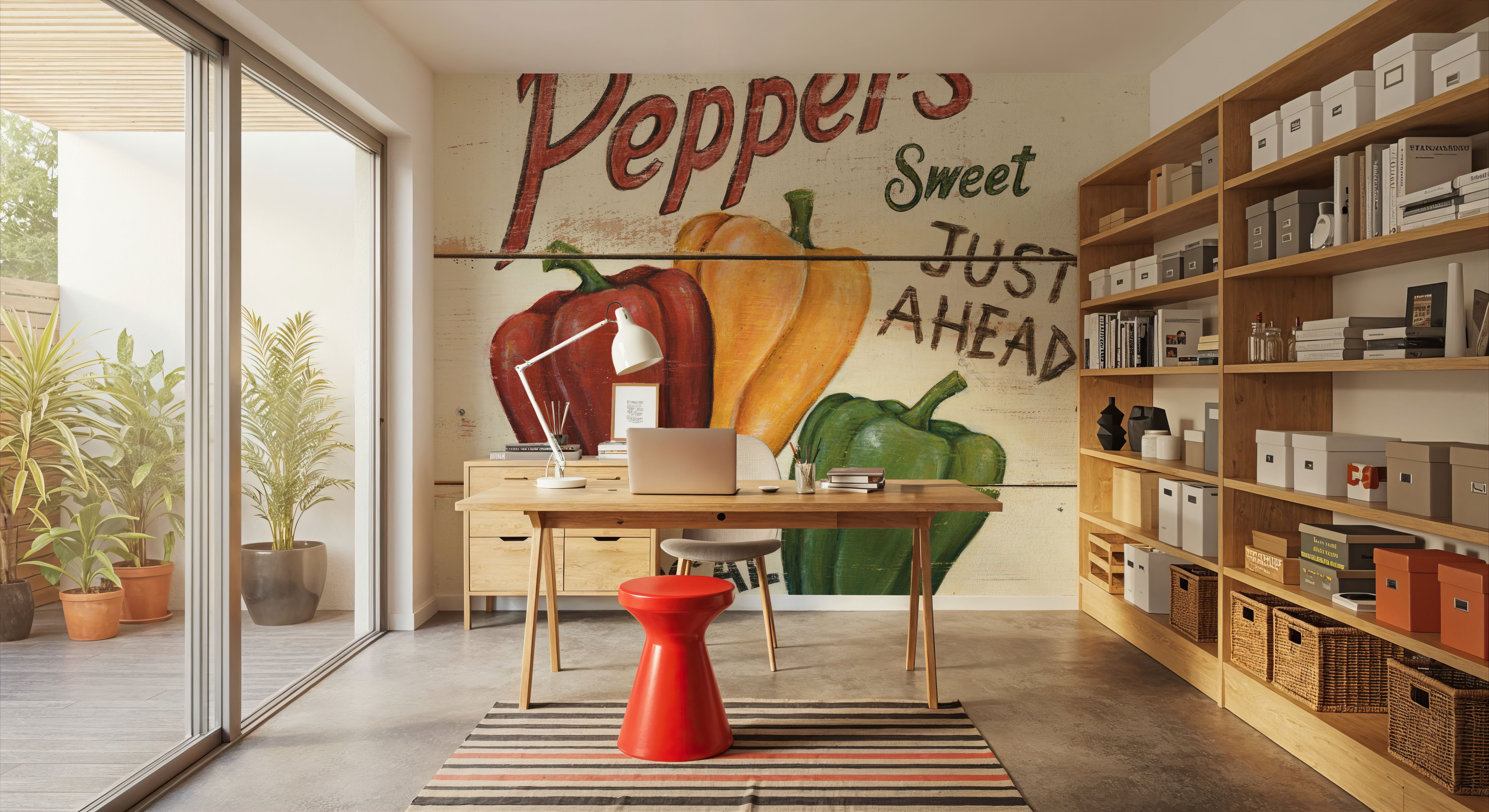 Sweet Peppers, Wallpaper