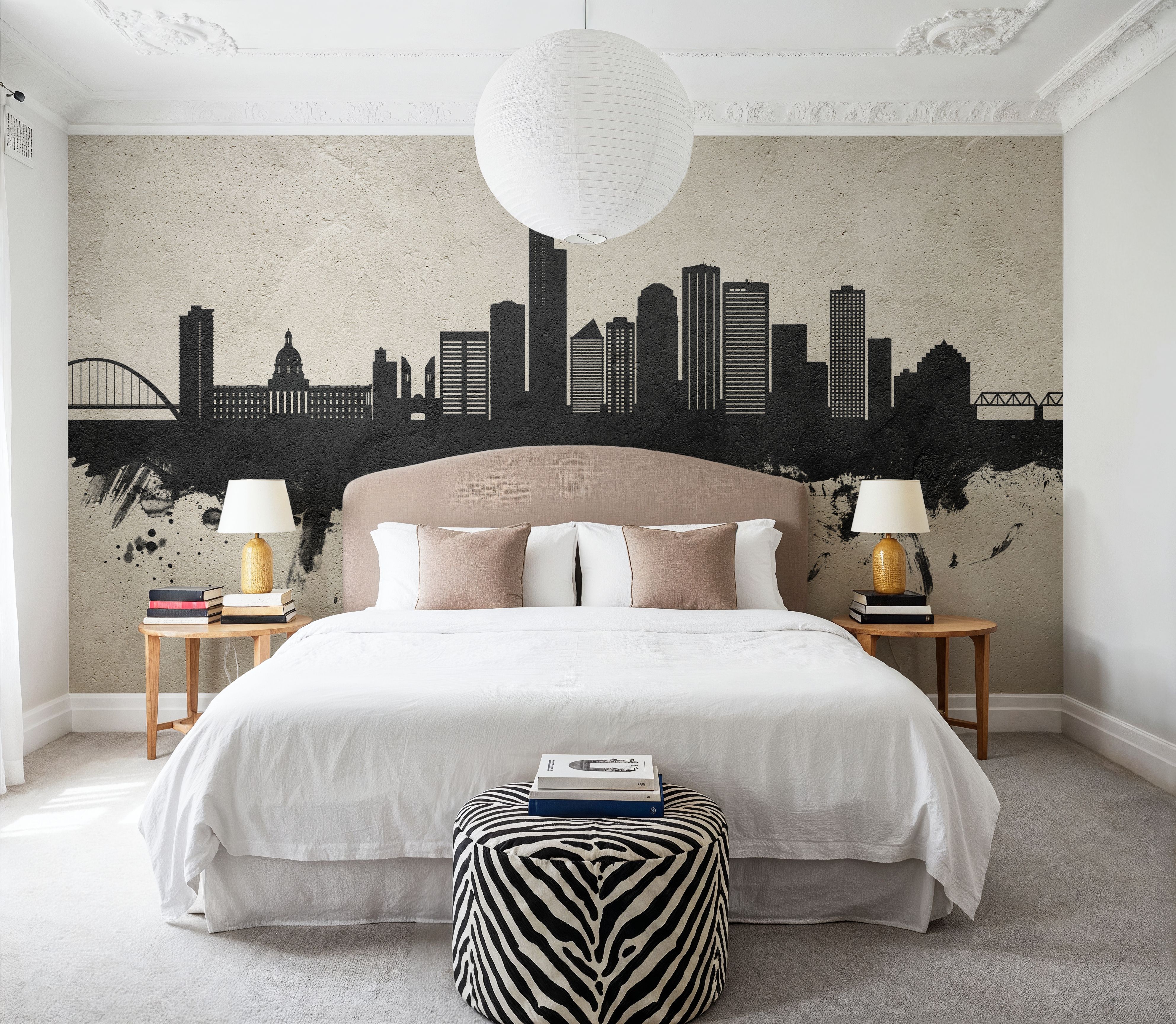 Edmonton Canada Skyline Concrete