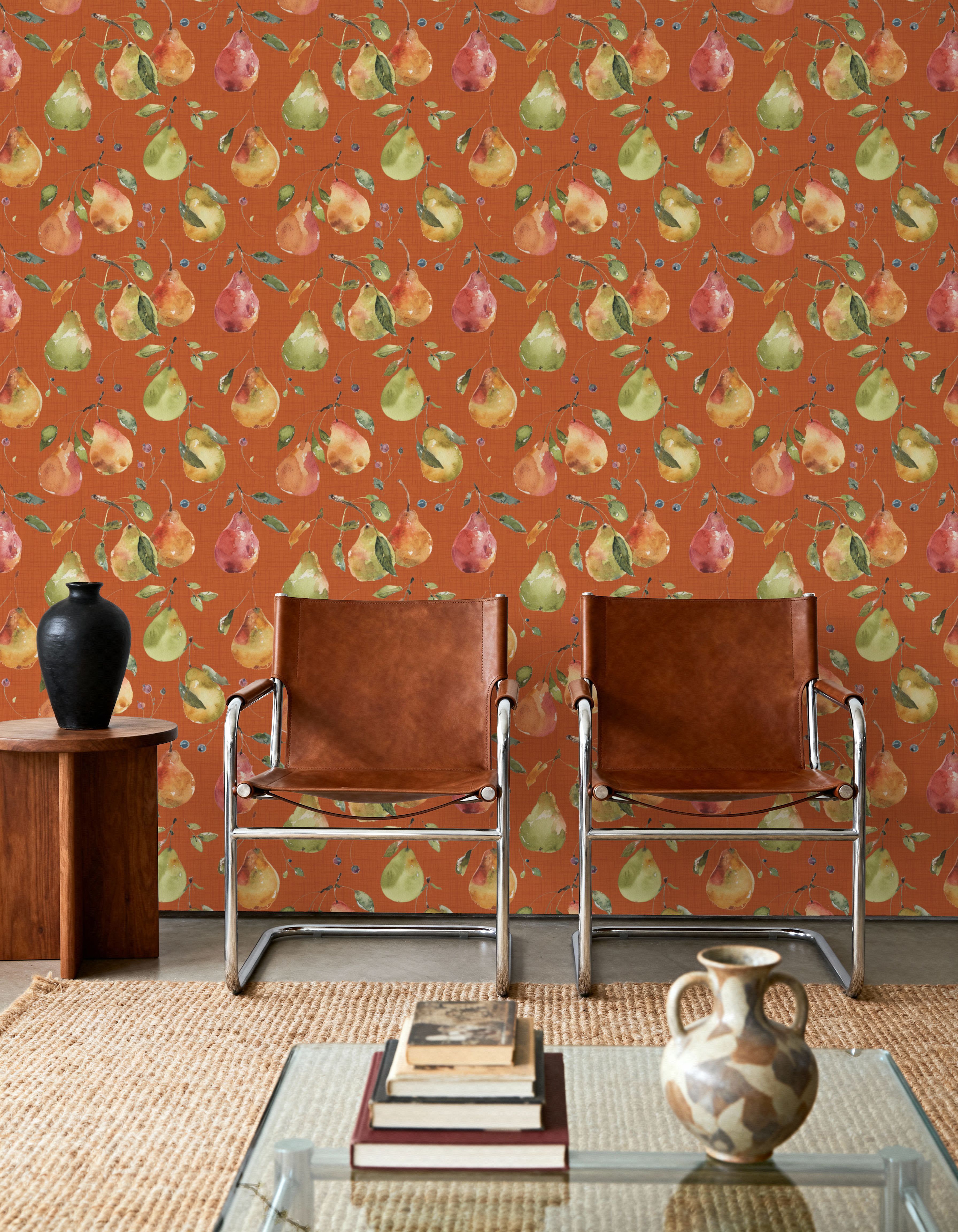 Time to Share Pears Orange